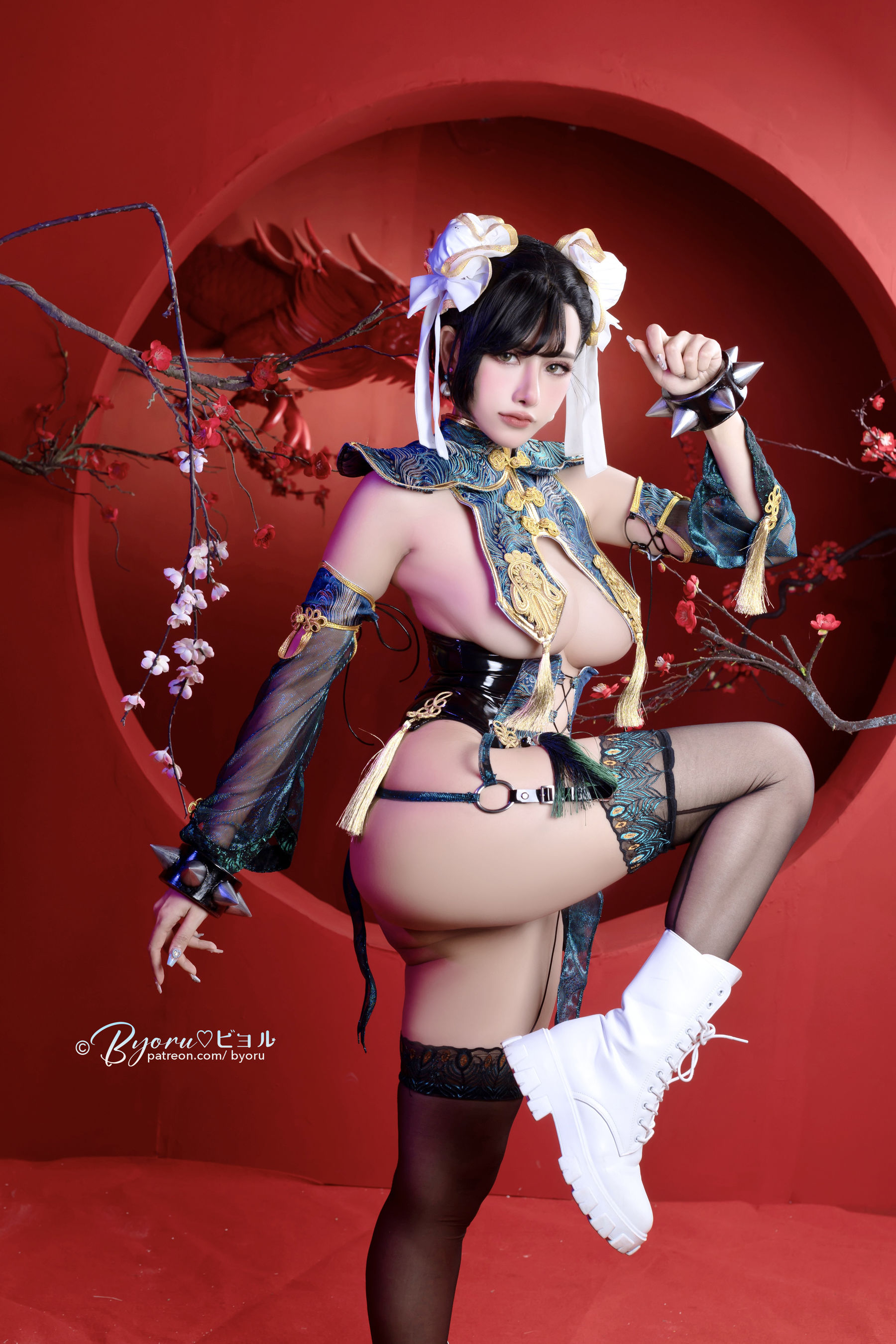 日本性感萝莉Byoru – Chunli [63P]-66COS