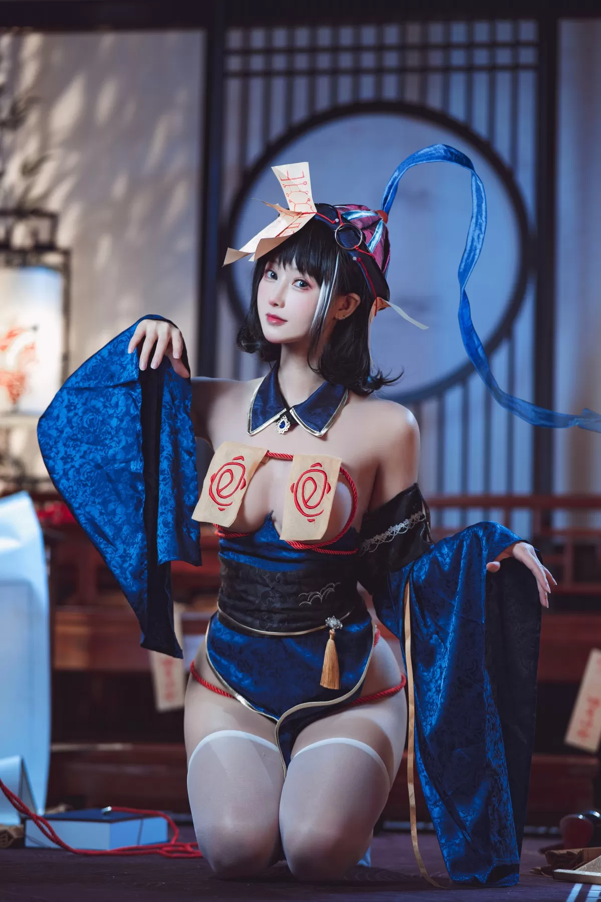羽生三未 – 碧蓝航行 华甲小僵尸 [30P]-66COS