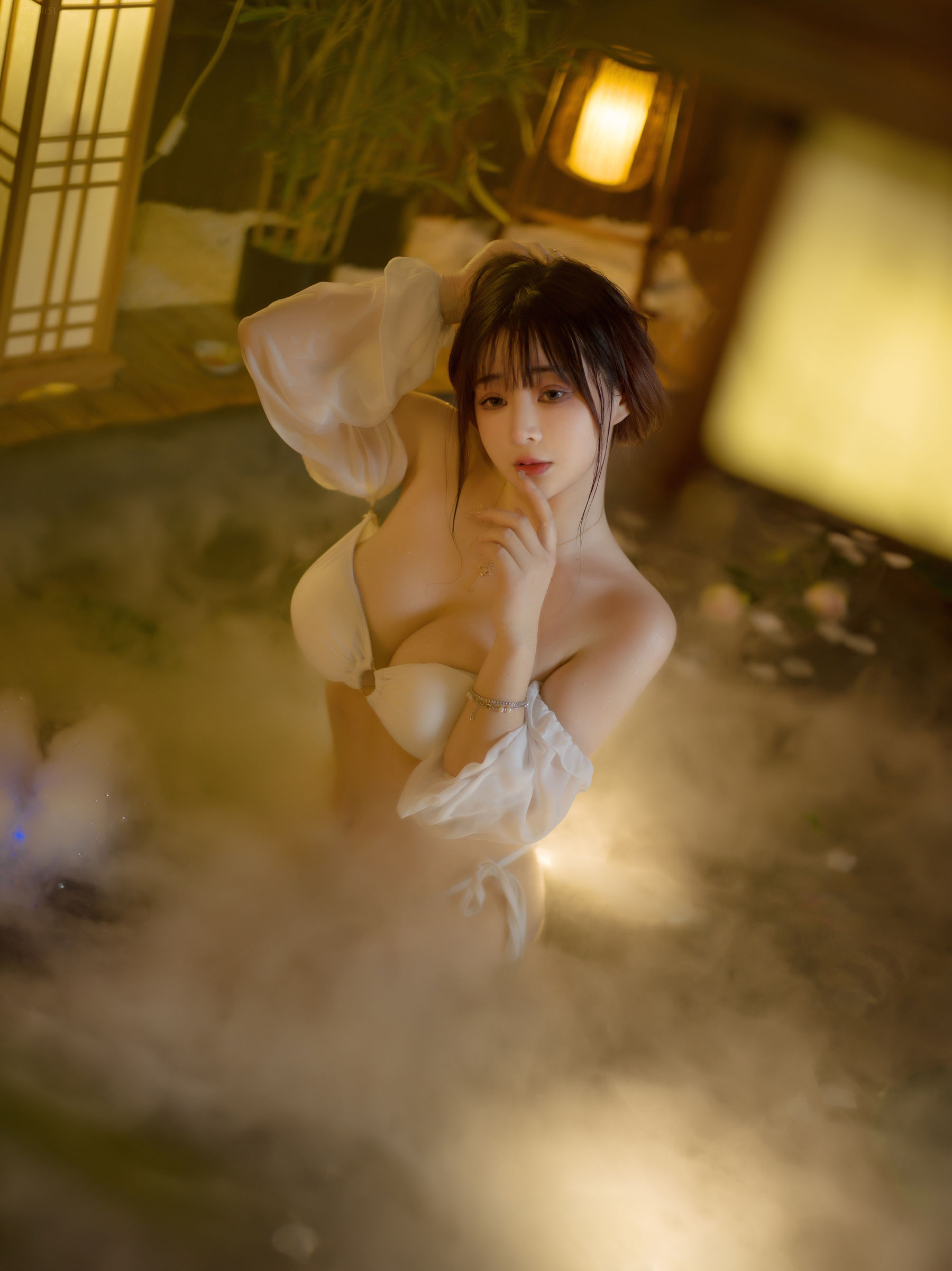 叉子宝宝 – 温泉 [53P]-66COS