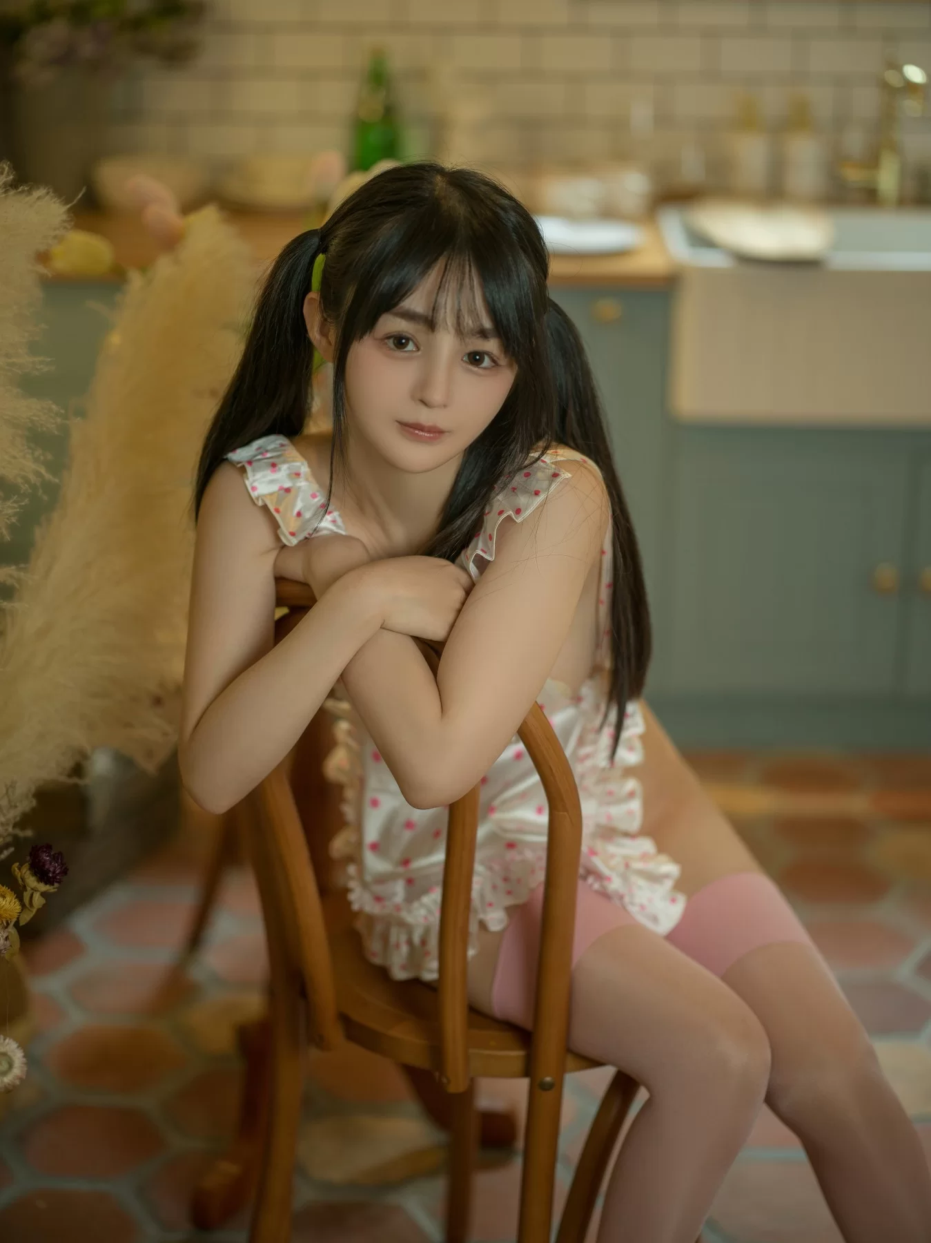 桜井宁宁 – 围裙厨房 [85P]-66COS