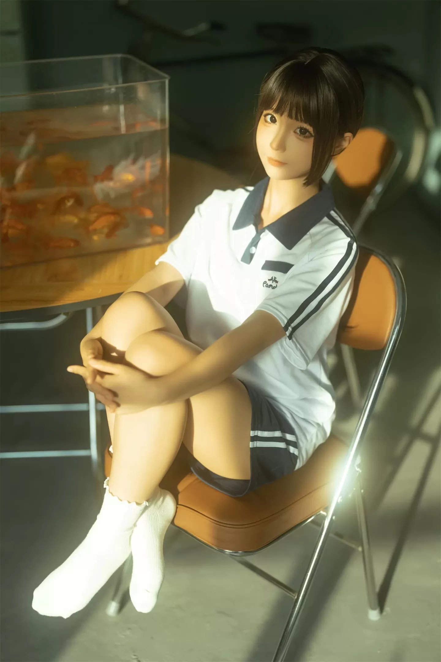 蠢沫沫 – 学妹-假日-课间 [71P]-66COS
