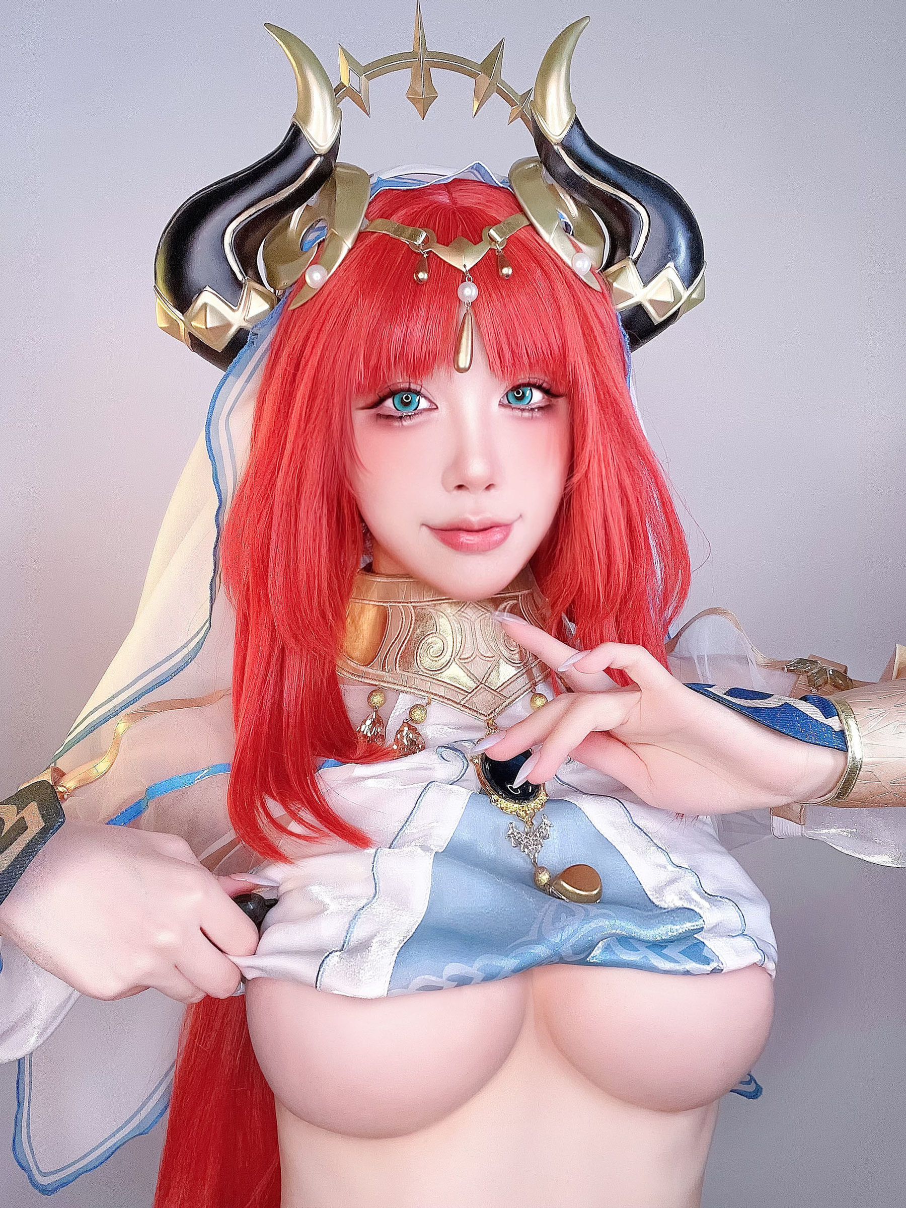 动漫博主水淼aqua – 原神 妮露 [26P]-66COS