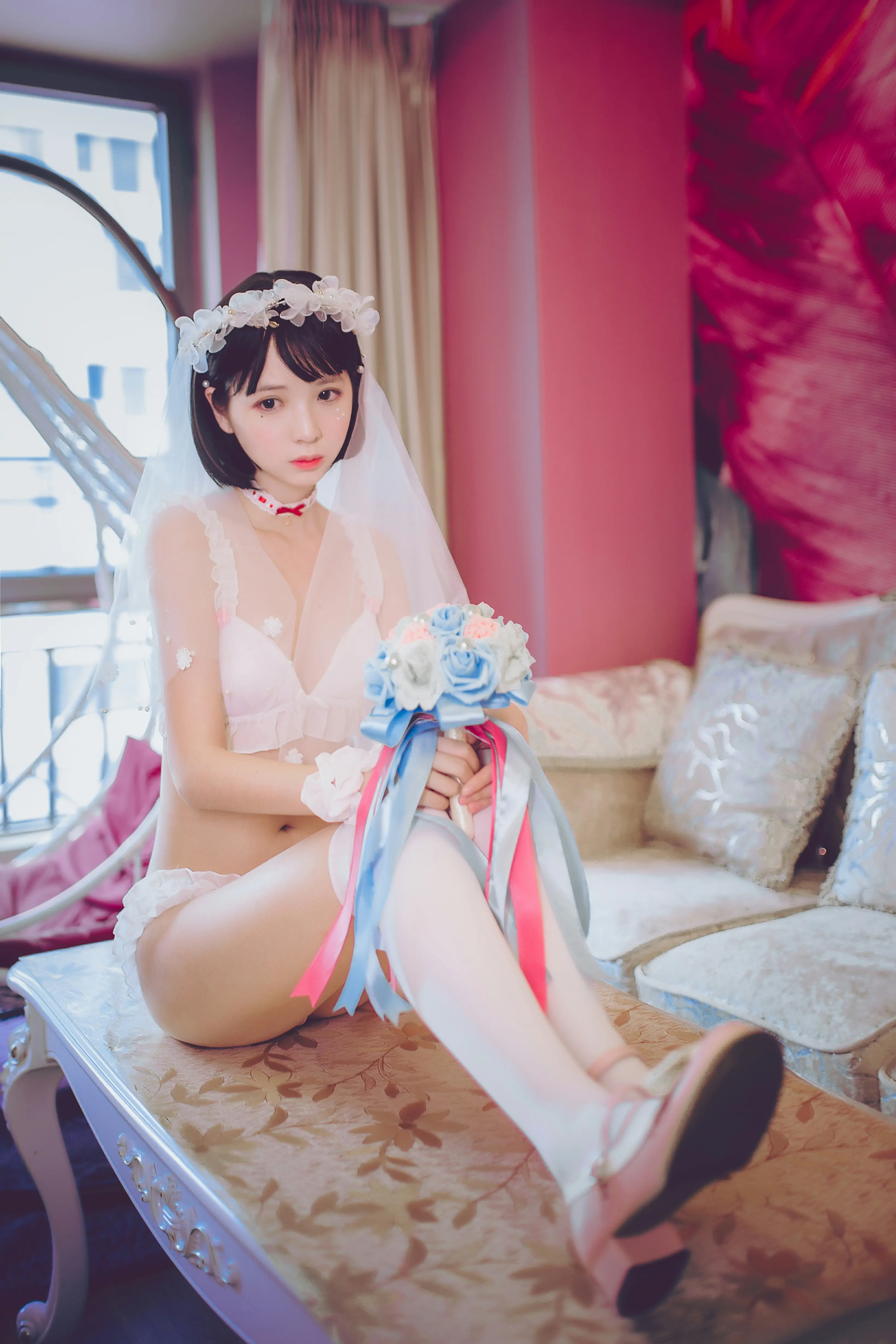 疯猫ss – 梦中的婚礼 [49P]-66COS
