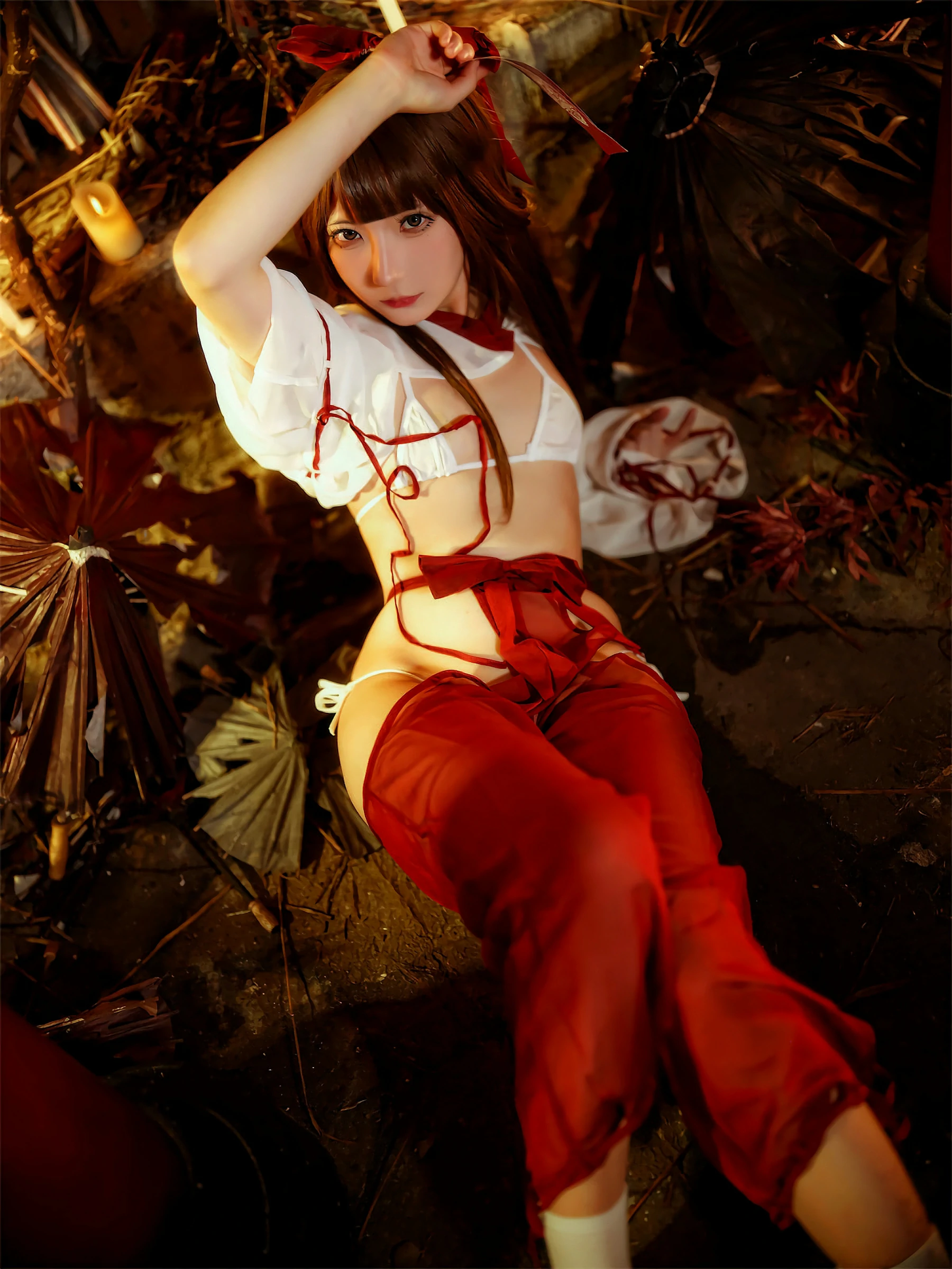 是三不是世w – 祈福巫女 [43P]-66COS