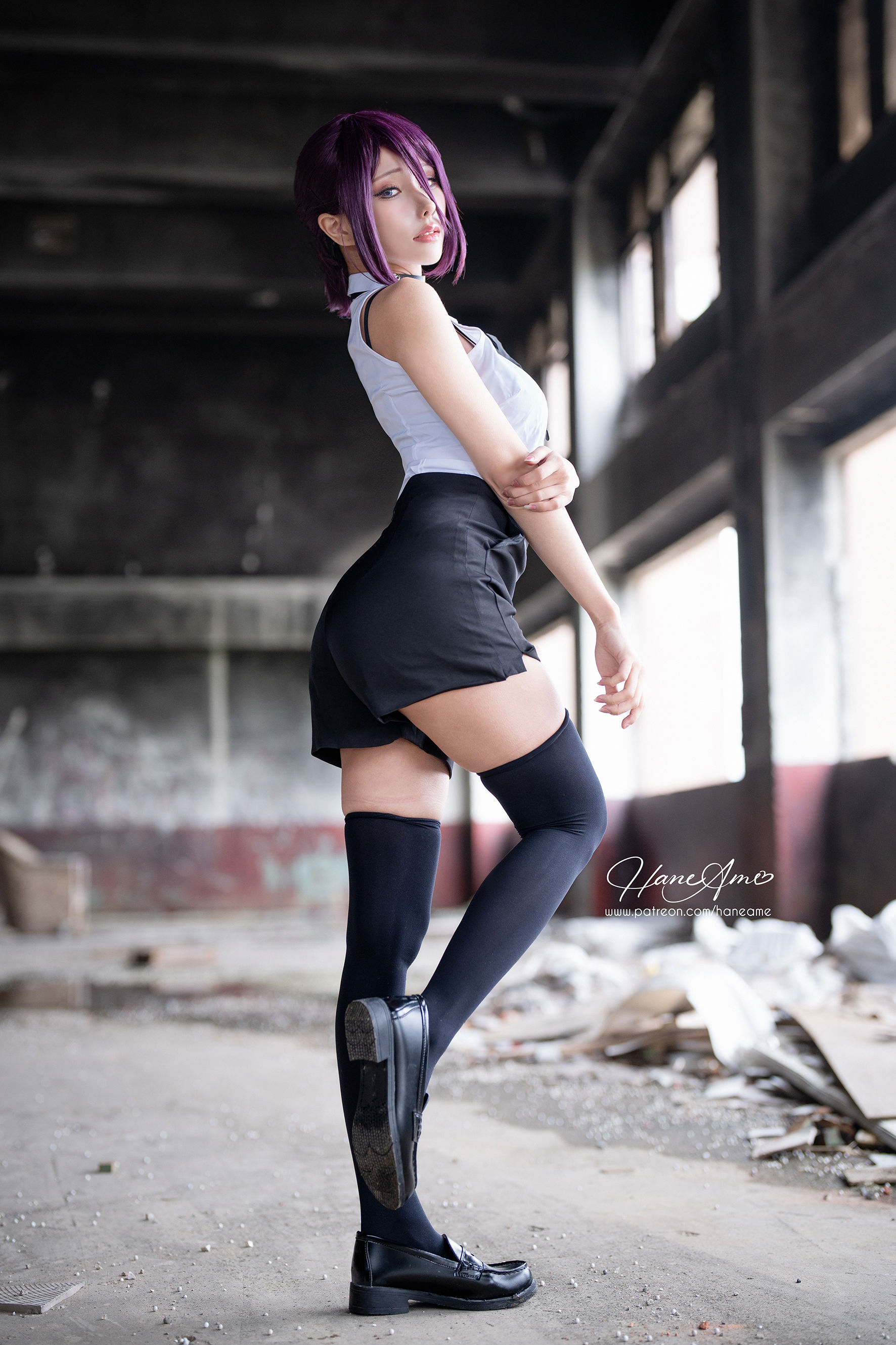 Hane Ame 雨波写真 – 電鋸人 蕾塞 [27P]-66COS