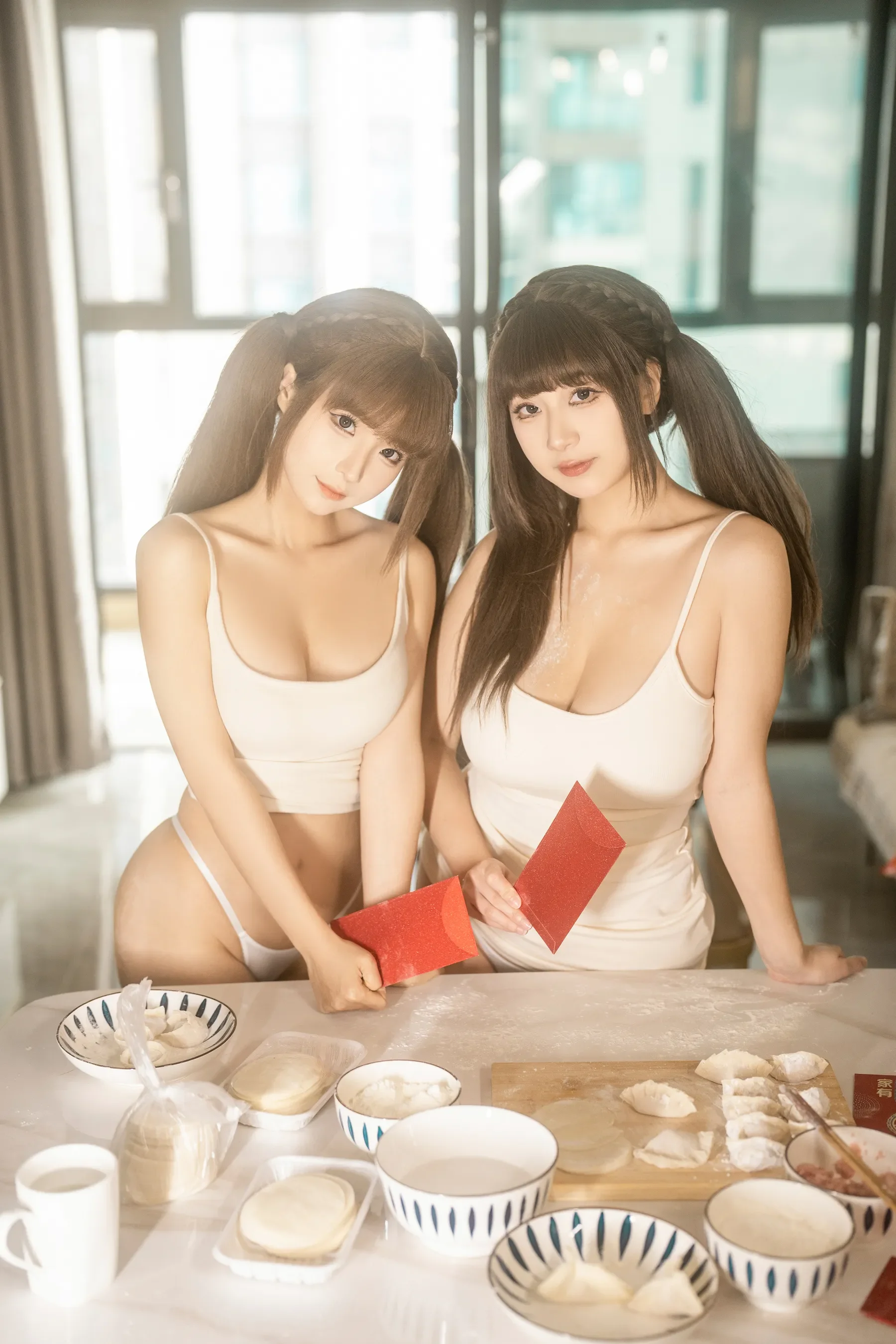 蠢沫沫&浅安安 – 双人新年贺岁 [103PG]-66COS