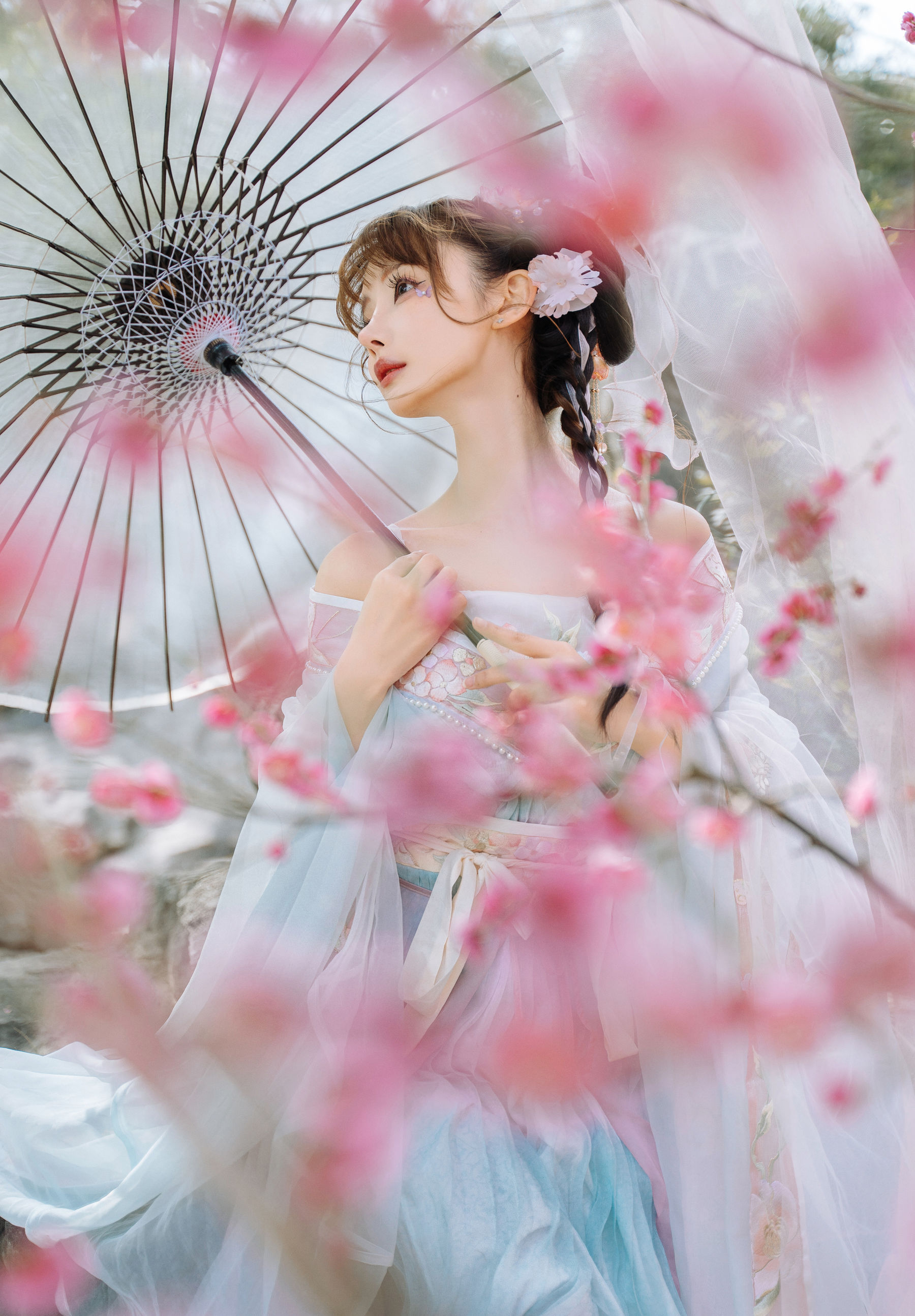 紫氯氯 – 二月梅花 [17P]-66COS