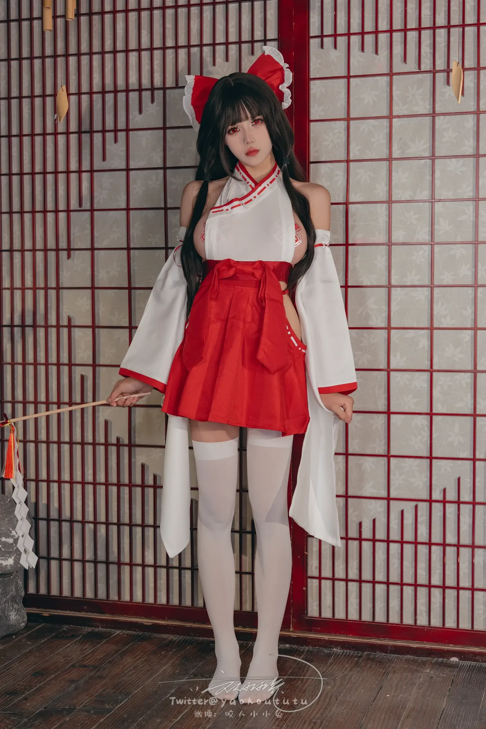 咬一口兔娘ovo – 狐之灵梦 [70P]-66COS