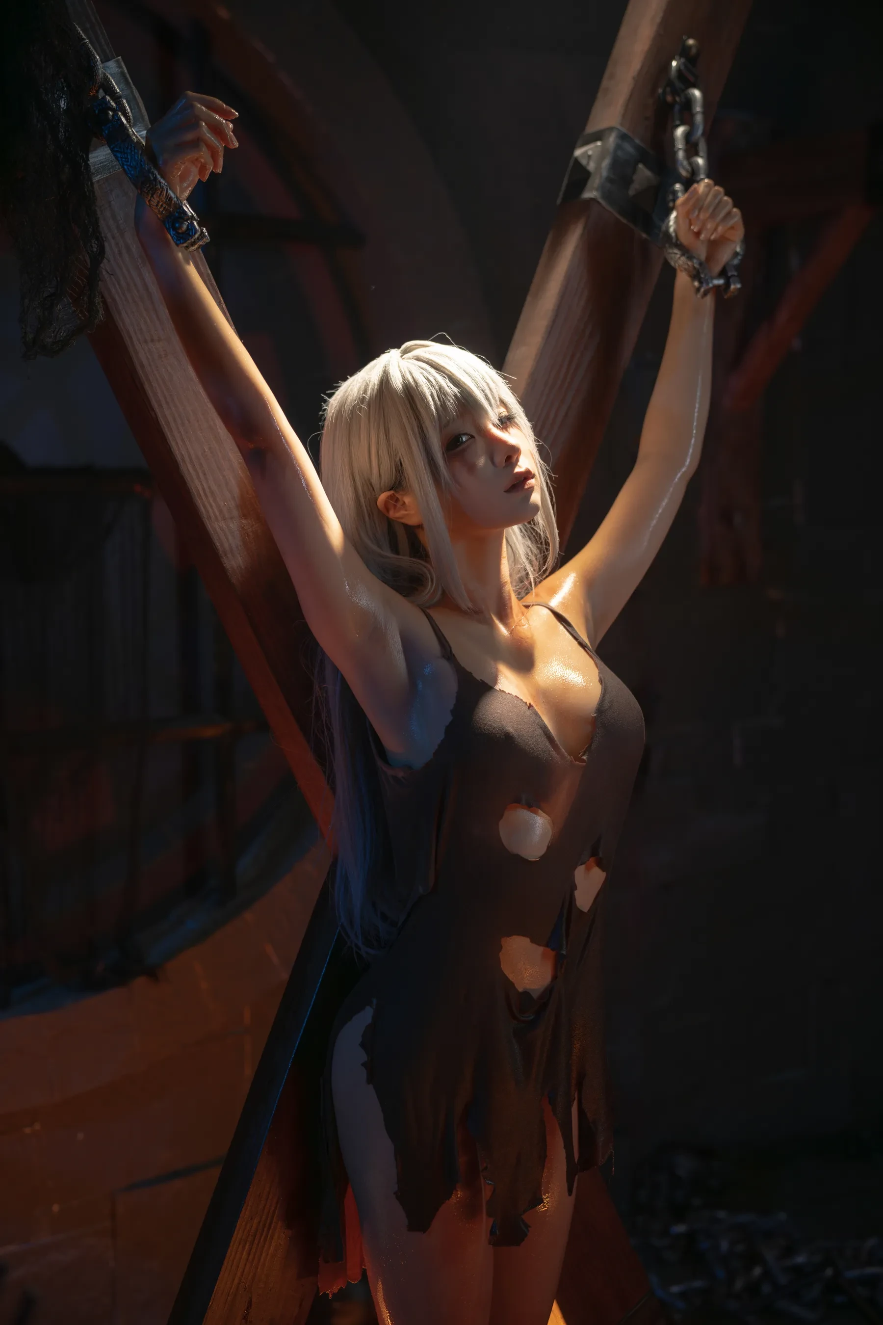 蠢沫沫 – 奴隶少女希尔薇 [83P]-66COS