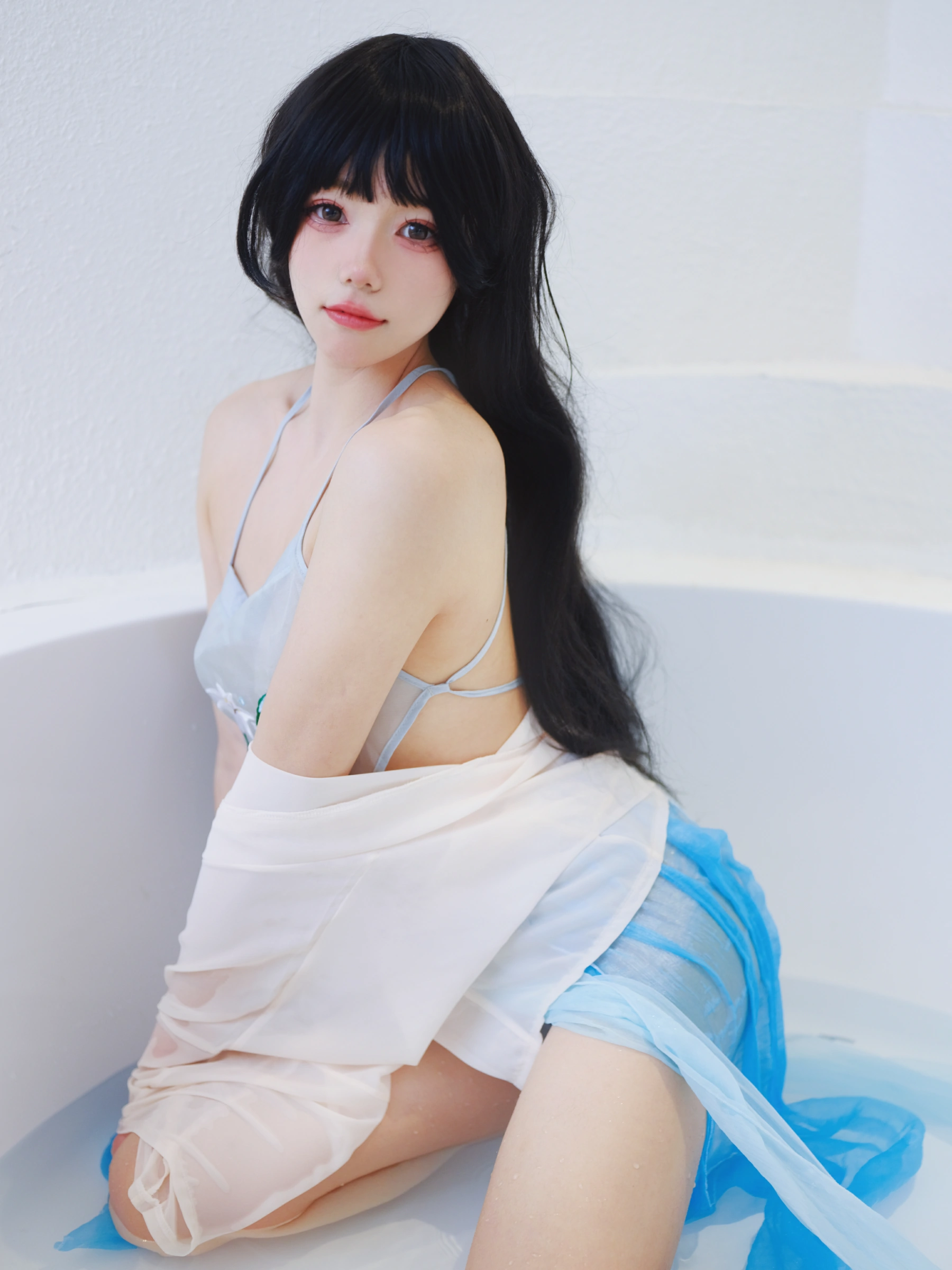 黏黏团子兔（咬一口兔娘） – 古风情趣三套 [26P]-66COS
