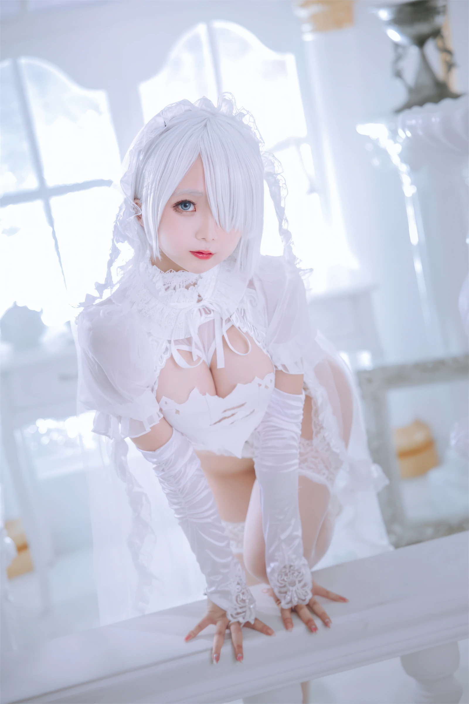 日奈娇 – 白色花嫁 [72P]-66COS