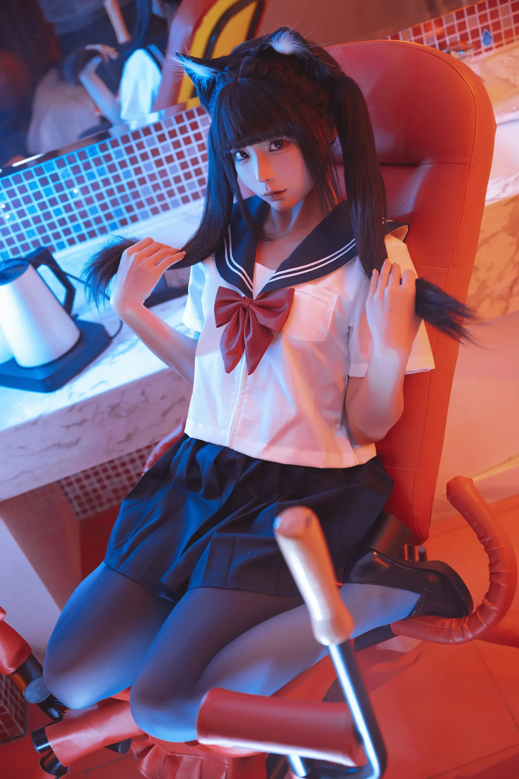 蠢沫沫 – 另一面 [57P]-66COS