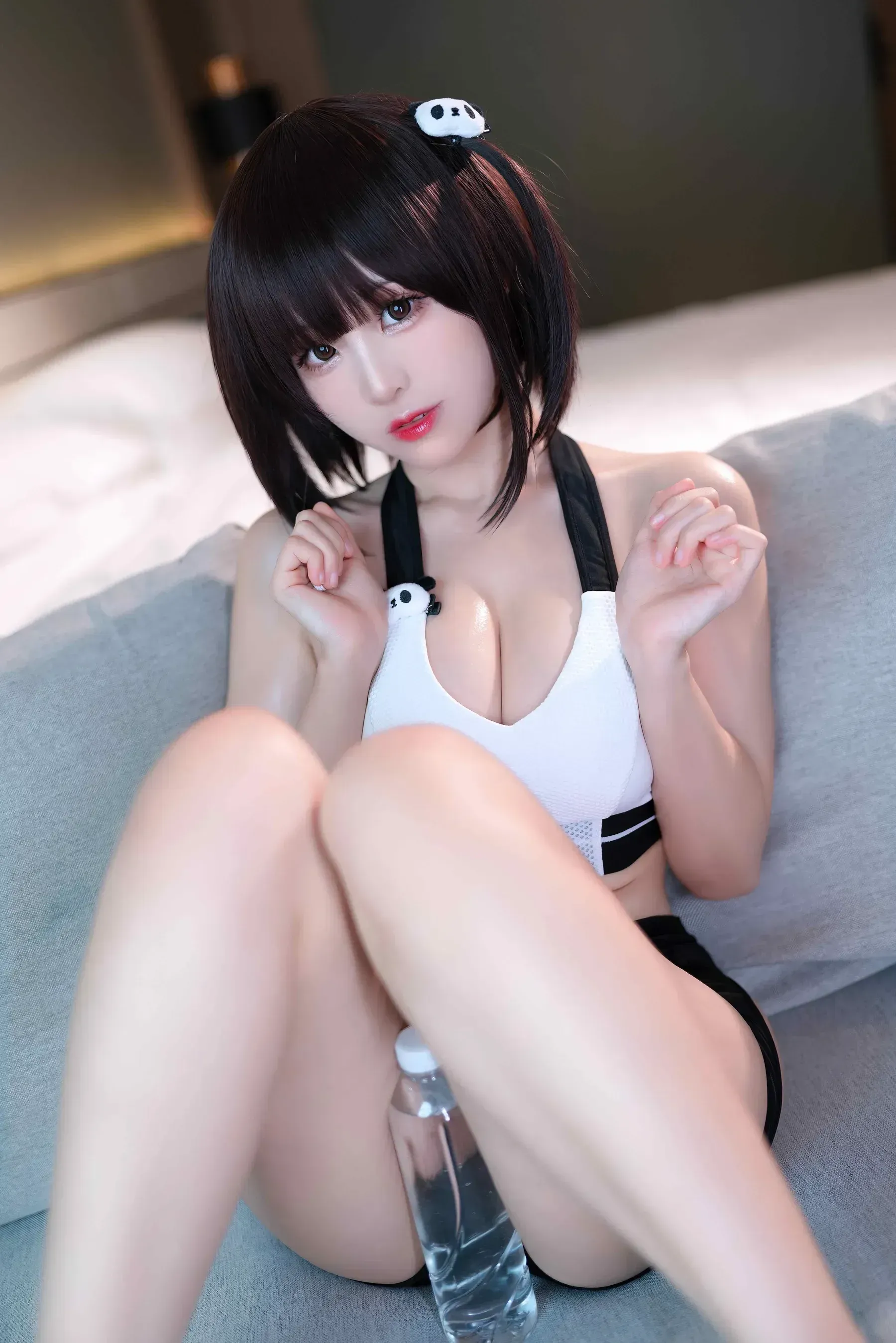 miko酱ww – 蛋白大熊猫 [20P]-66COS