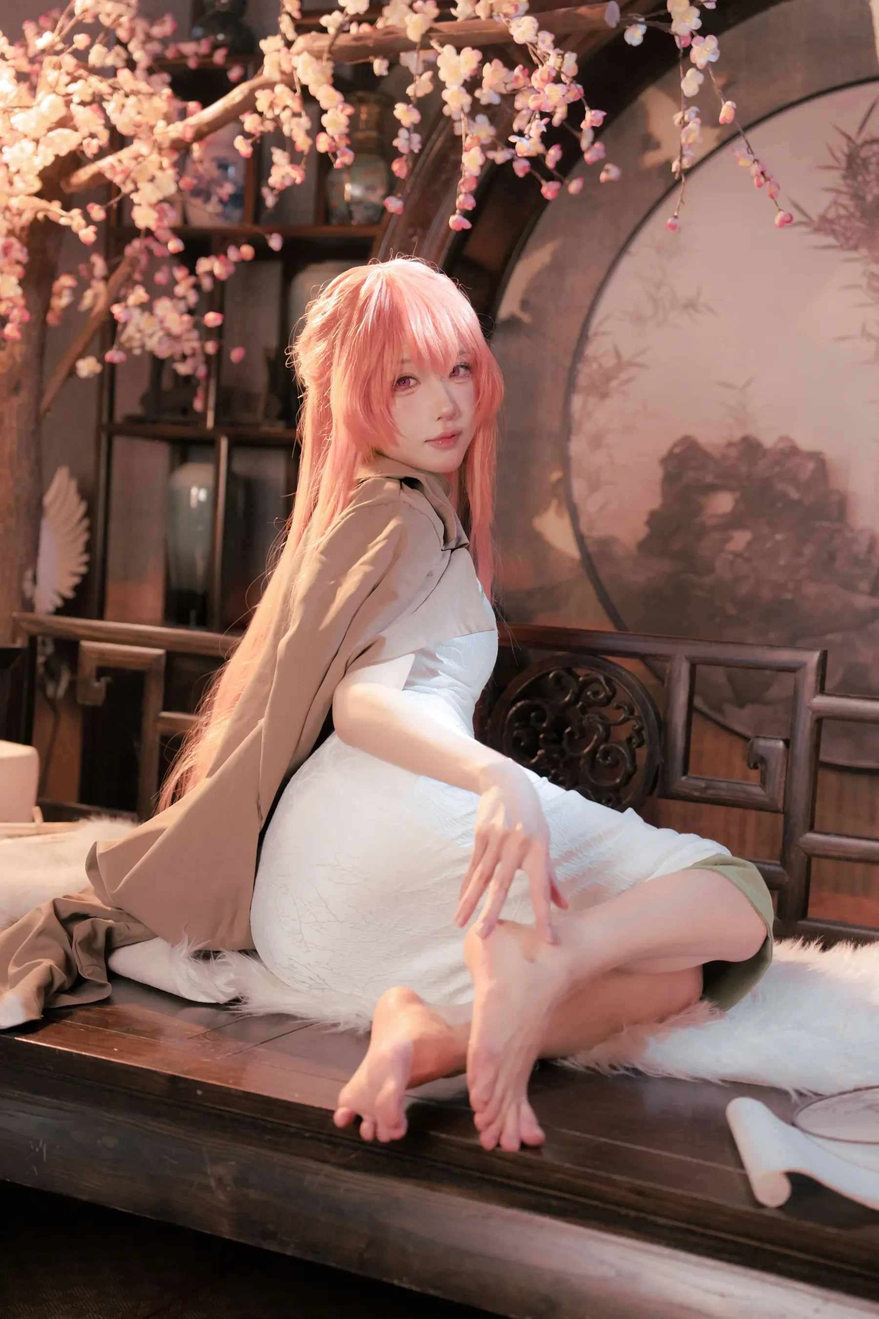 阿包也是兔娘 – 碧蓝航线英仙座旗袍 [30P]-66COS