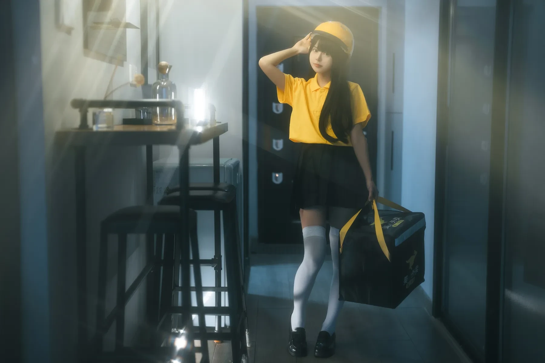 rua阮阮 – 外卖员 [40P]-66COS