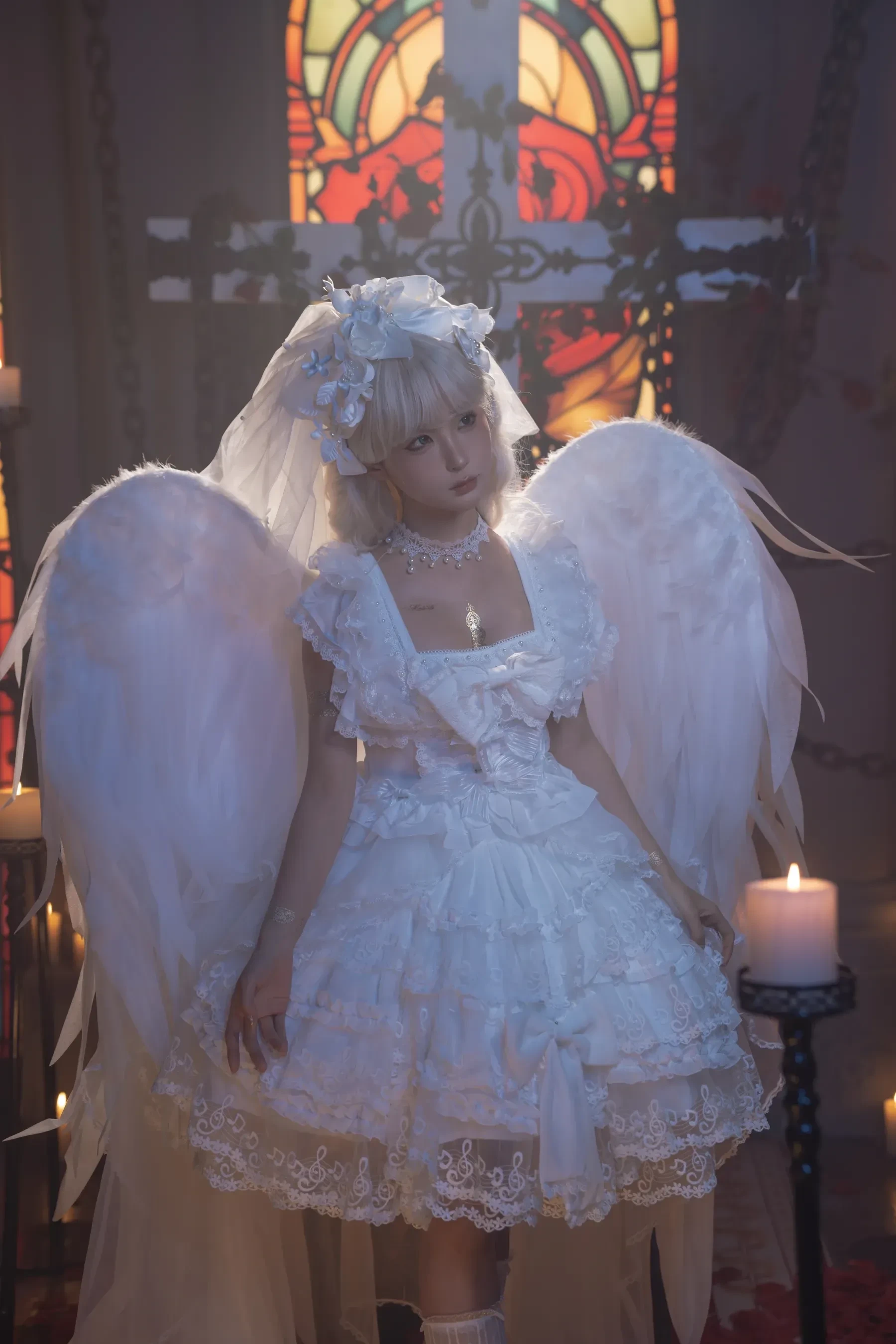 蠢沫沫 – 坠天使 [80P]-66COS