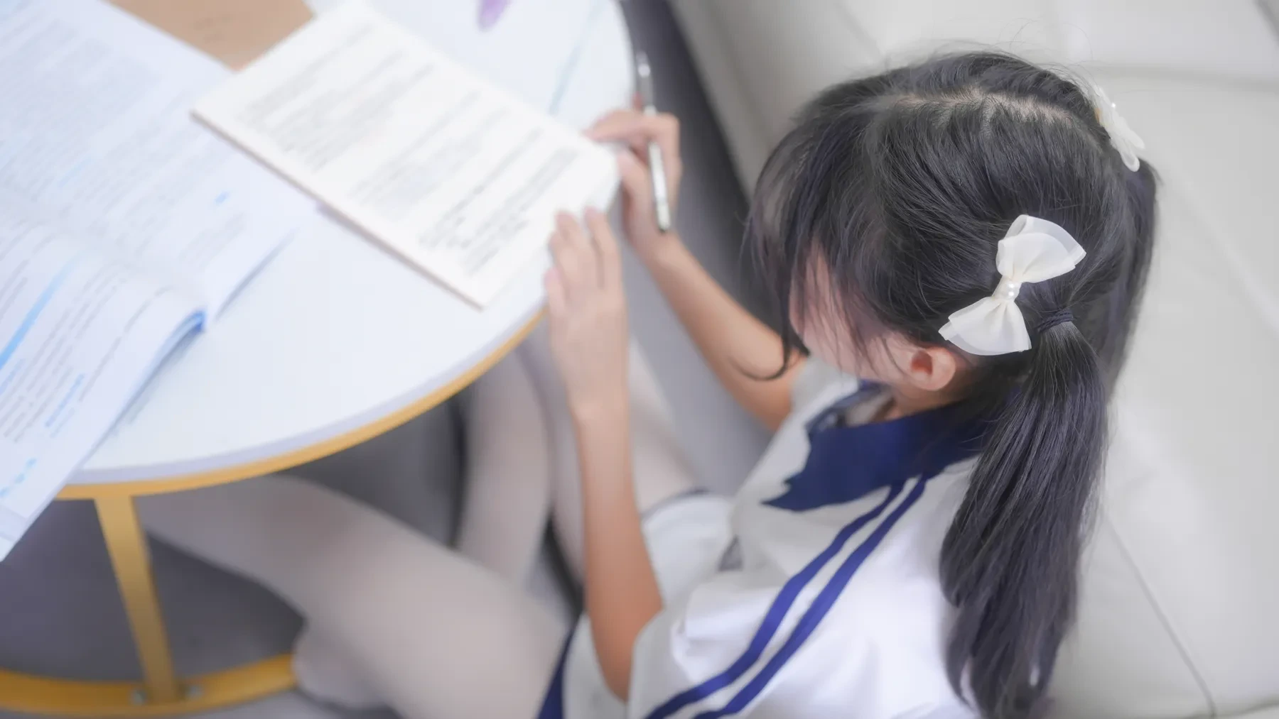 紧急企划-小婕 – 校服白丝[65P]-66COS