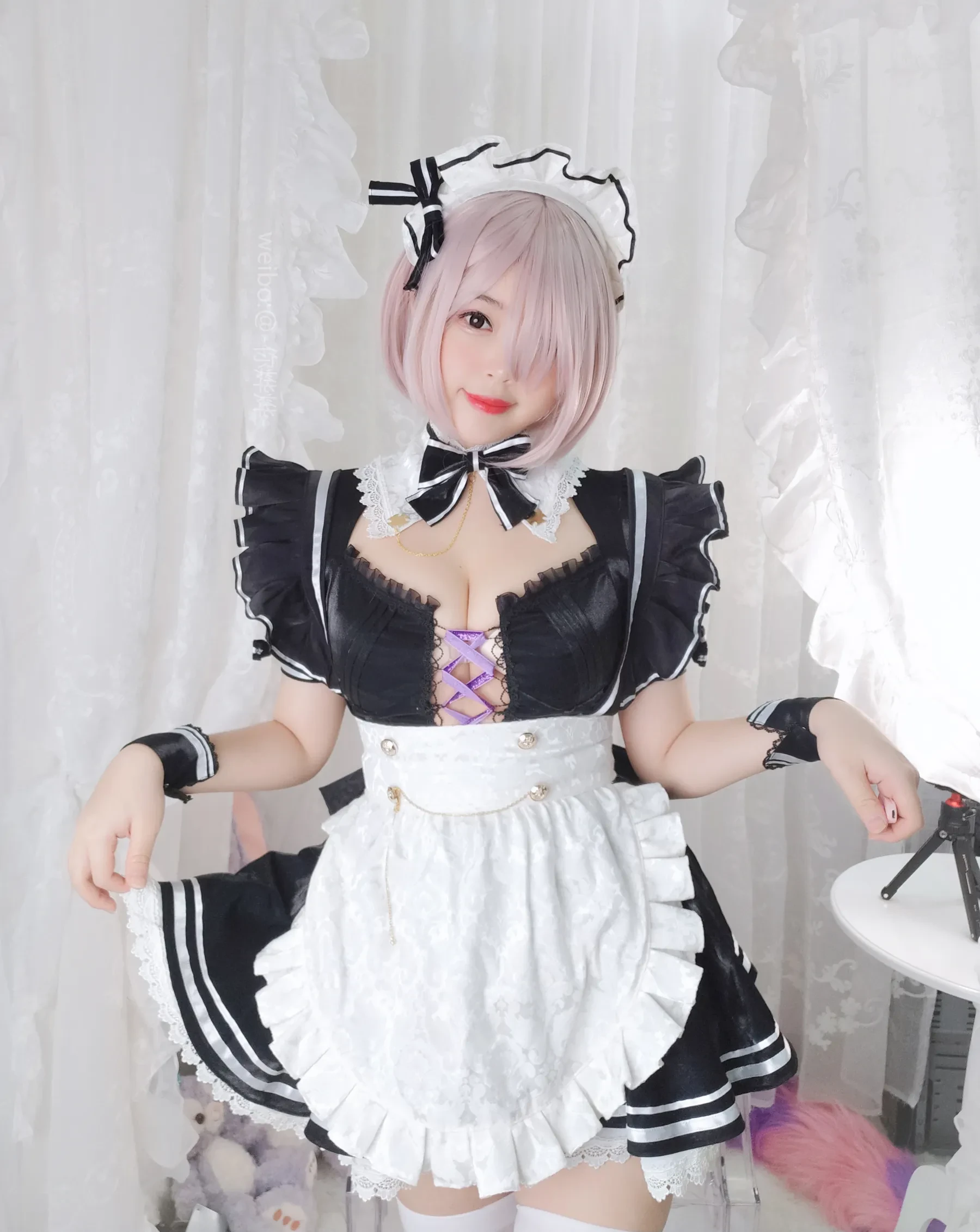 白烨 – 玛修色女仆 [57P]-66COS
