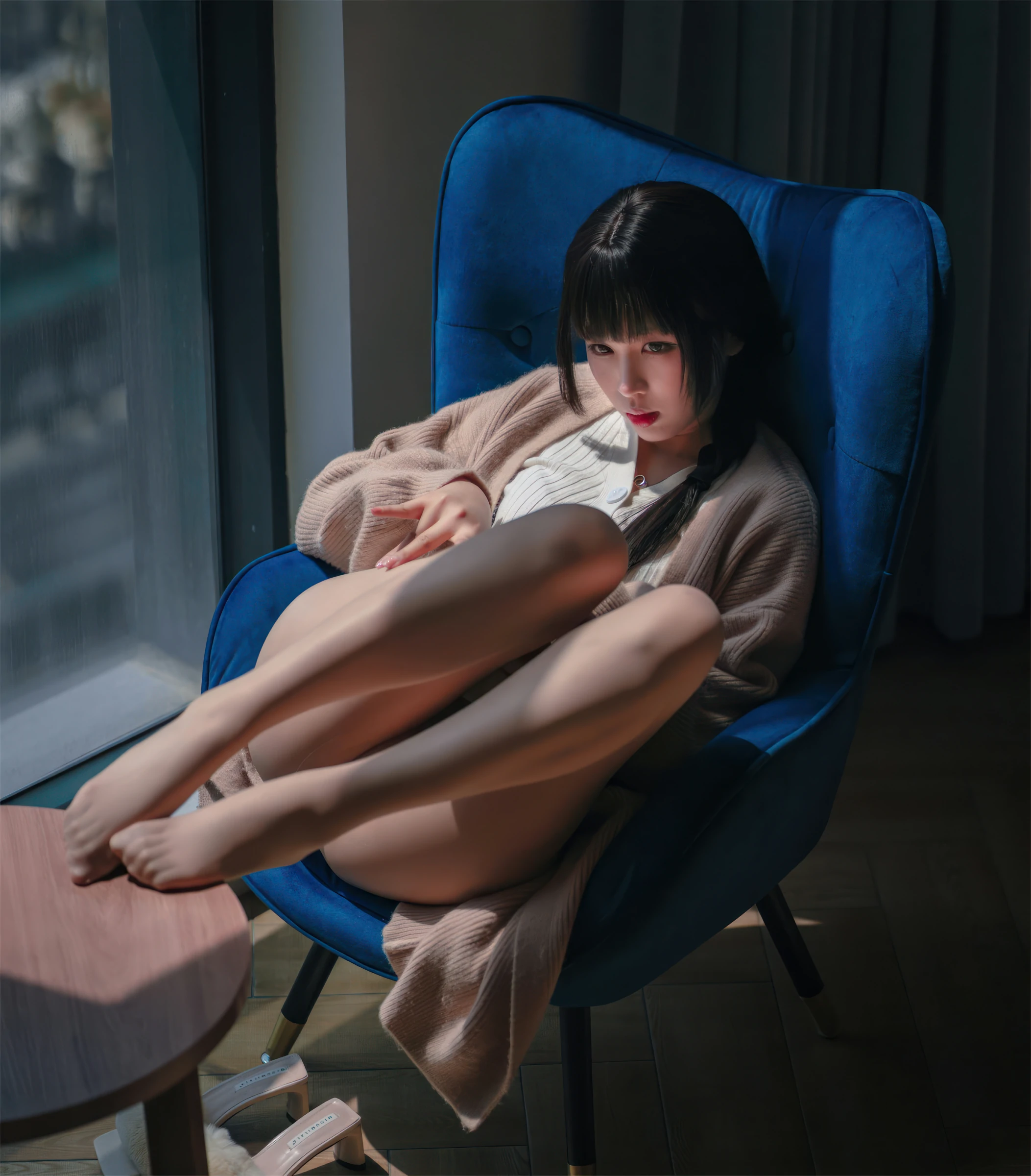 轩萧学姐 – 肉丝家妻 [65P]-66COS