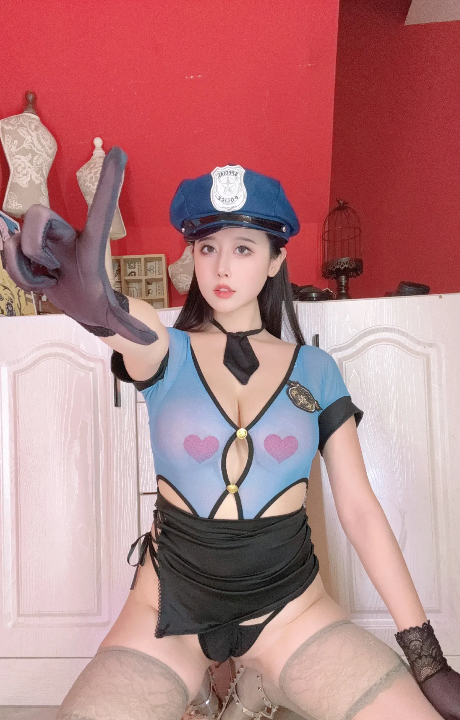 奈汐酱nice – 实习女警 [82P]-66COS