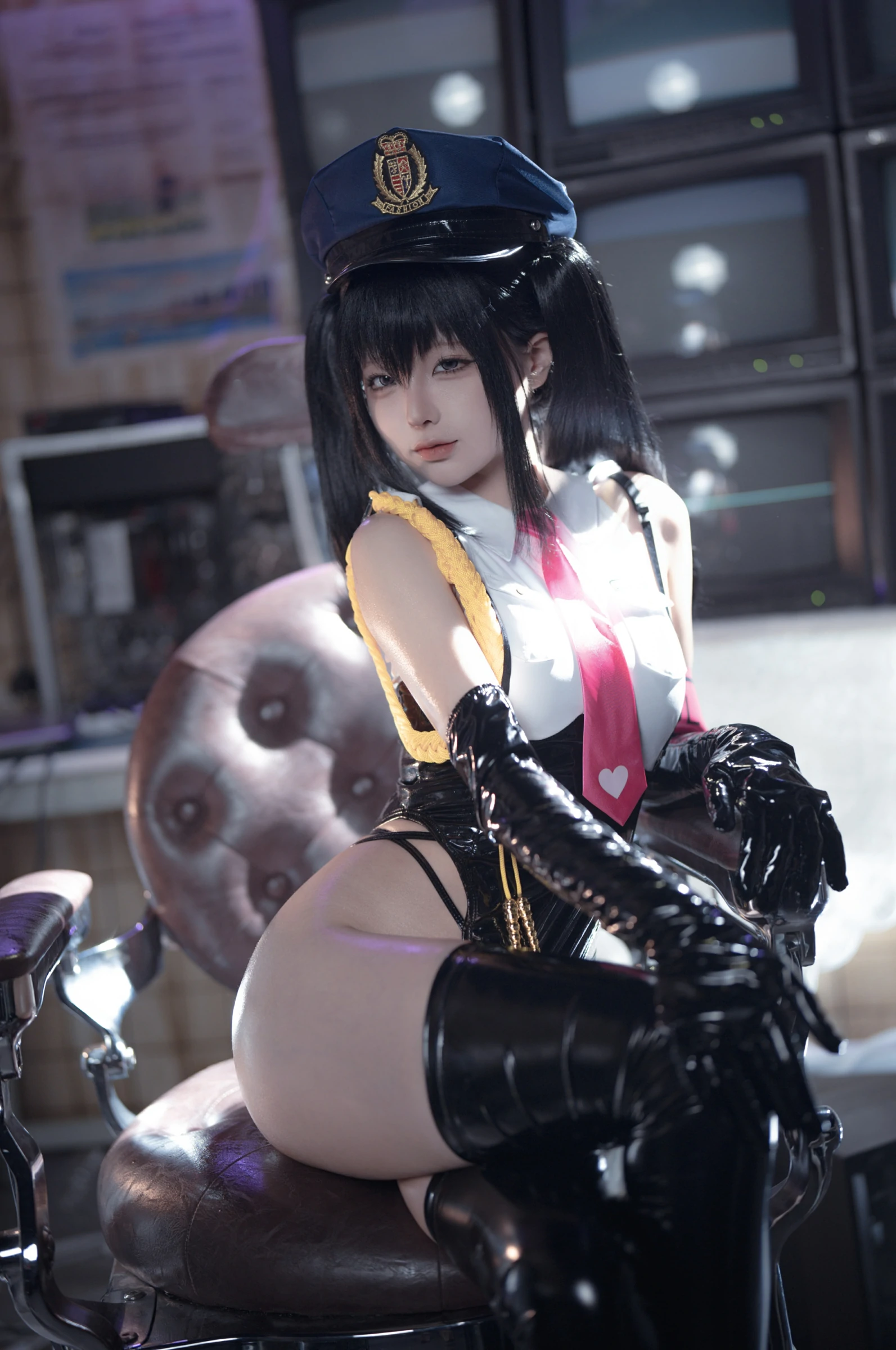 蠢沫沫 – 沙希女警 [118P]-66COS