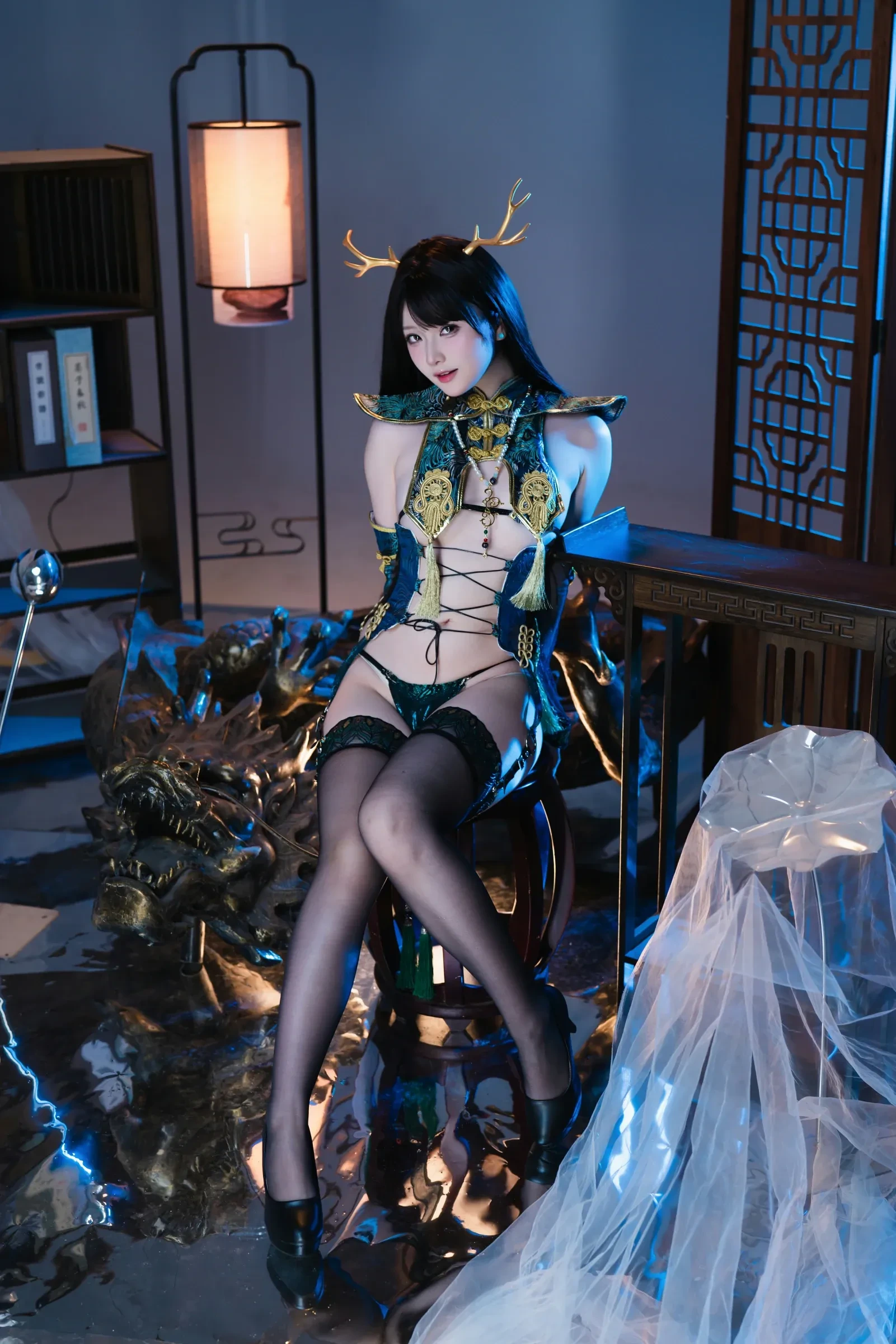 屿鱼Yukako – 珑心 [50P]-66COS