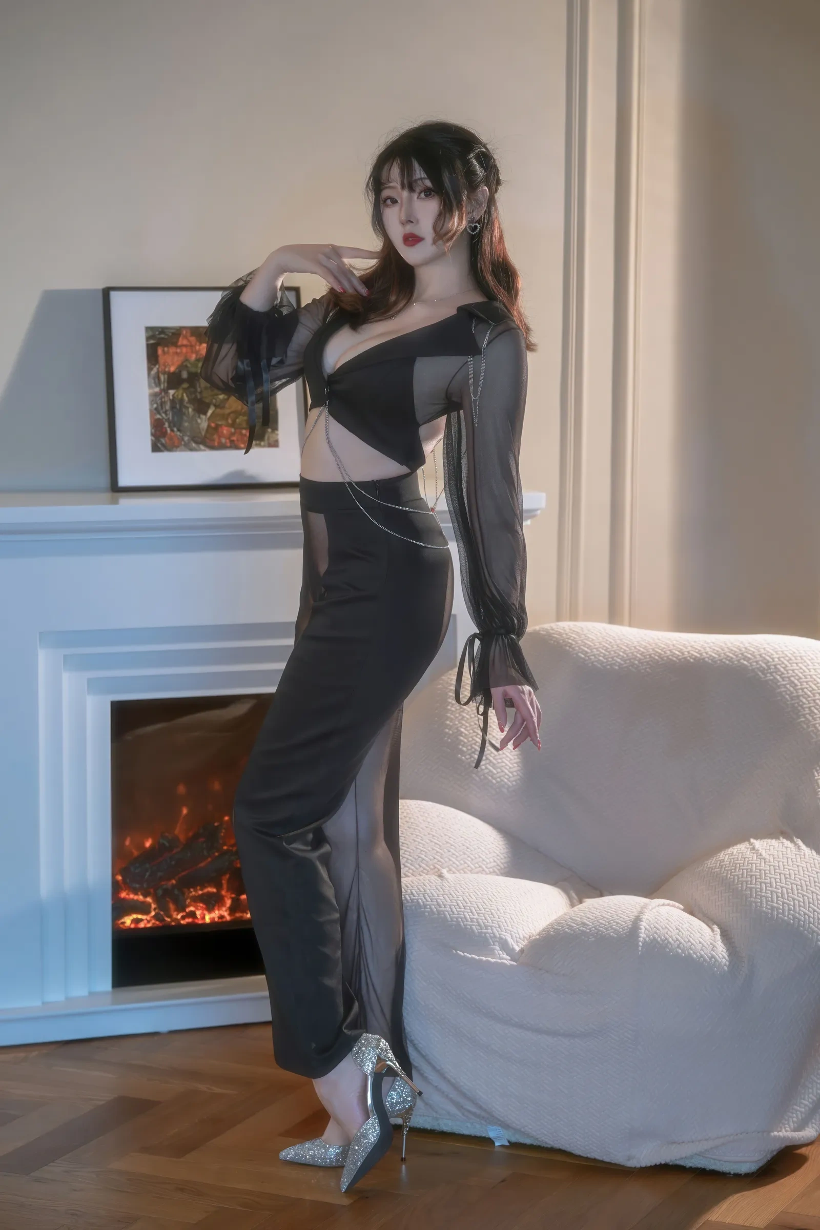 Natsuko夏夏子 – 朦胧OL [53P]-66COS