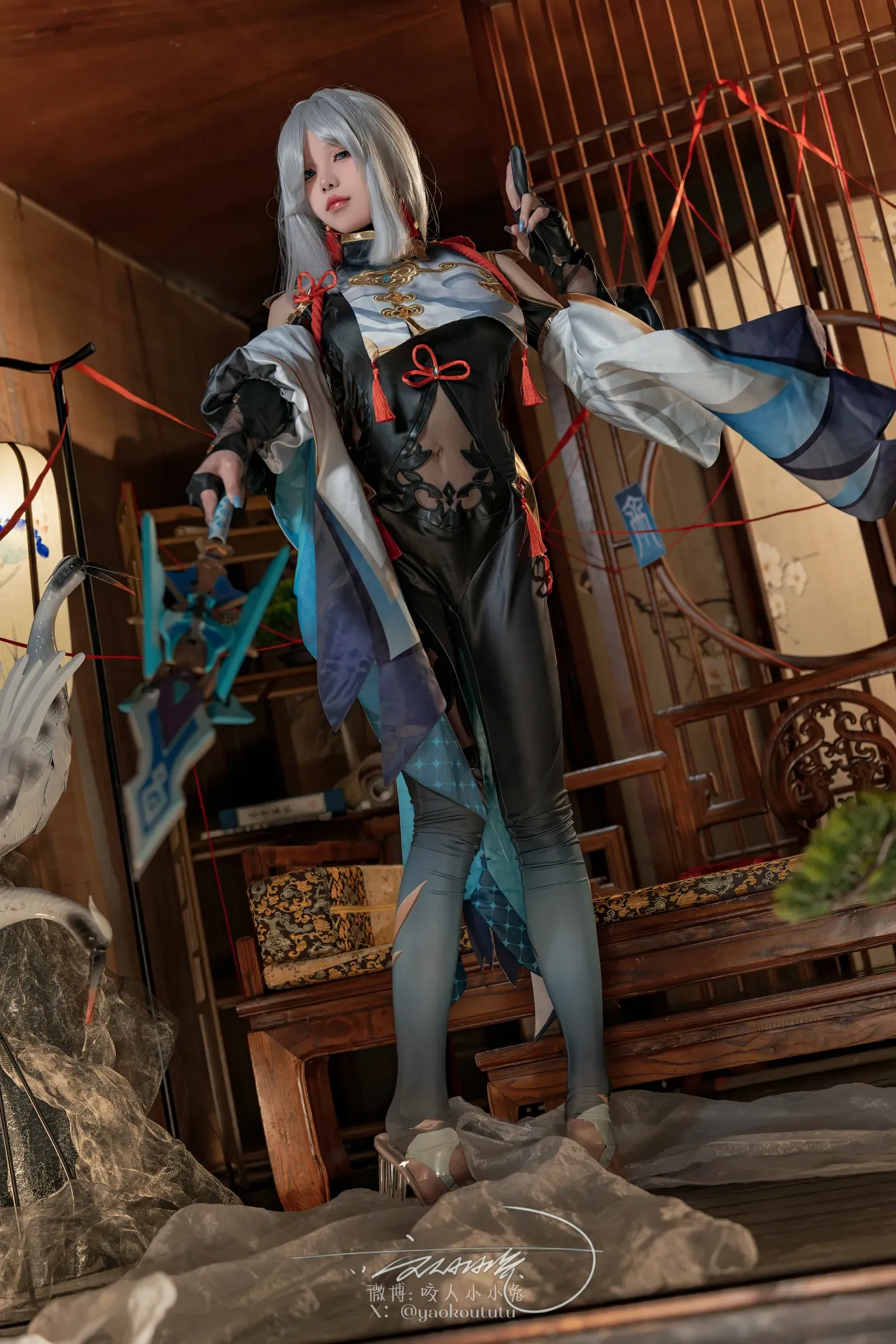 咬一口兔娘 – 原神 申鹤 [73P]-66COS