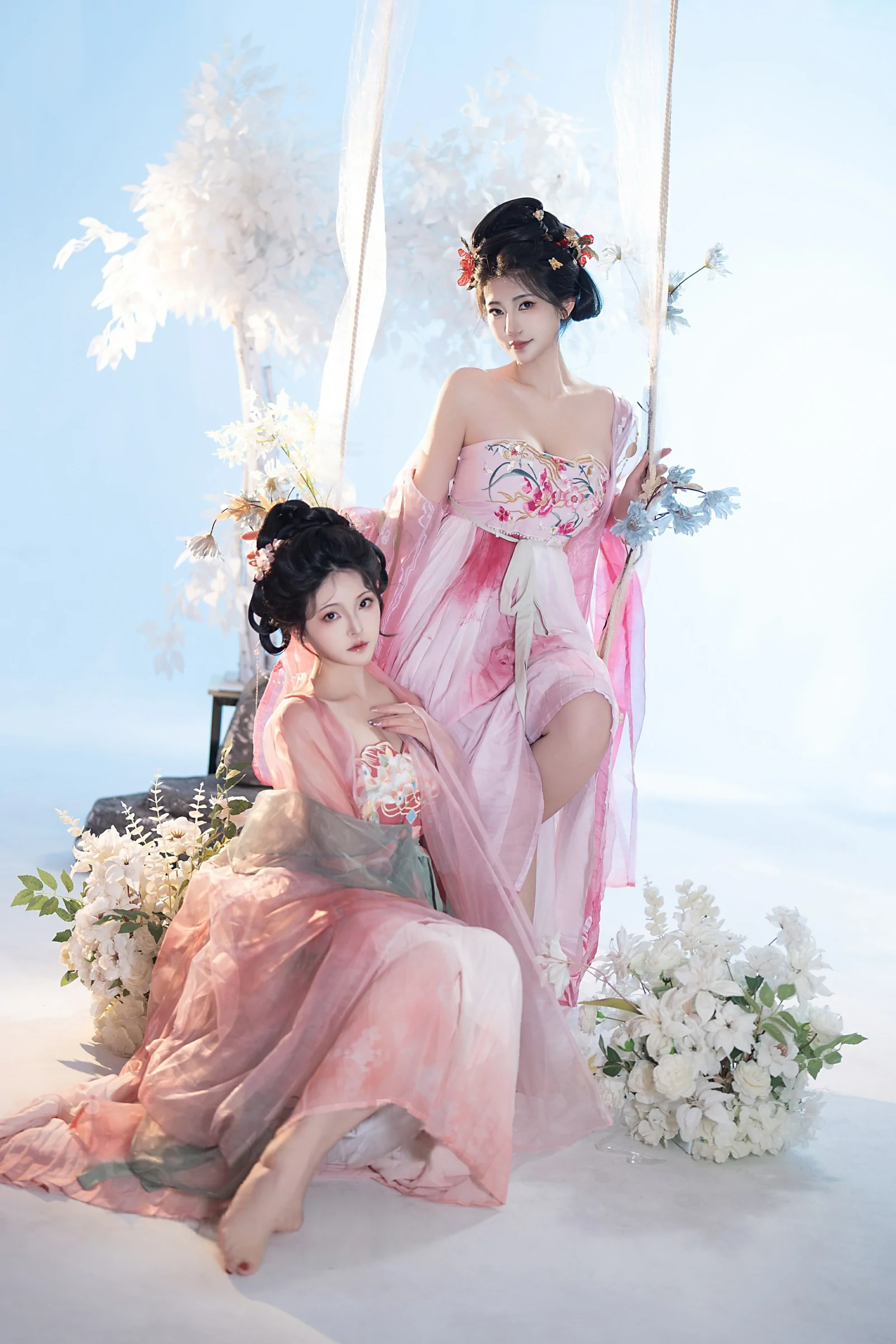 Natsuko夏夏子&星澜 – 瑶池洗凝脂 [77P]-66COS
