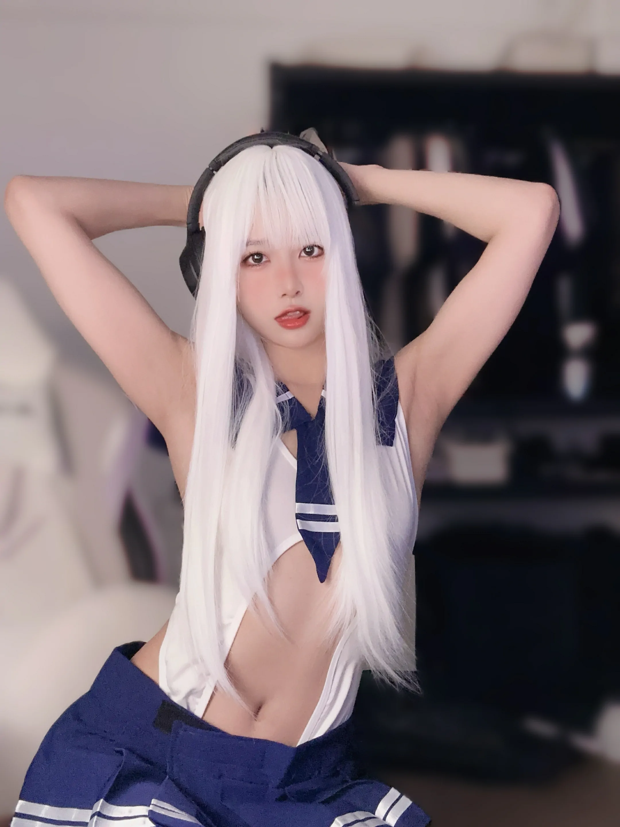 布丁大法 – 白毛女友 [27P] 插图2