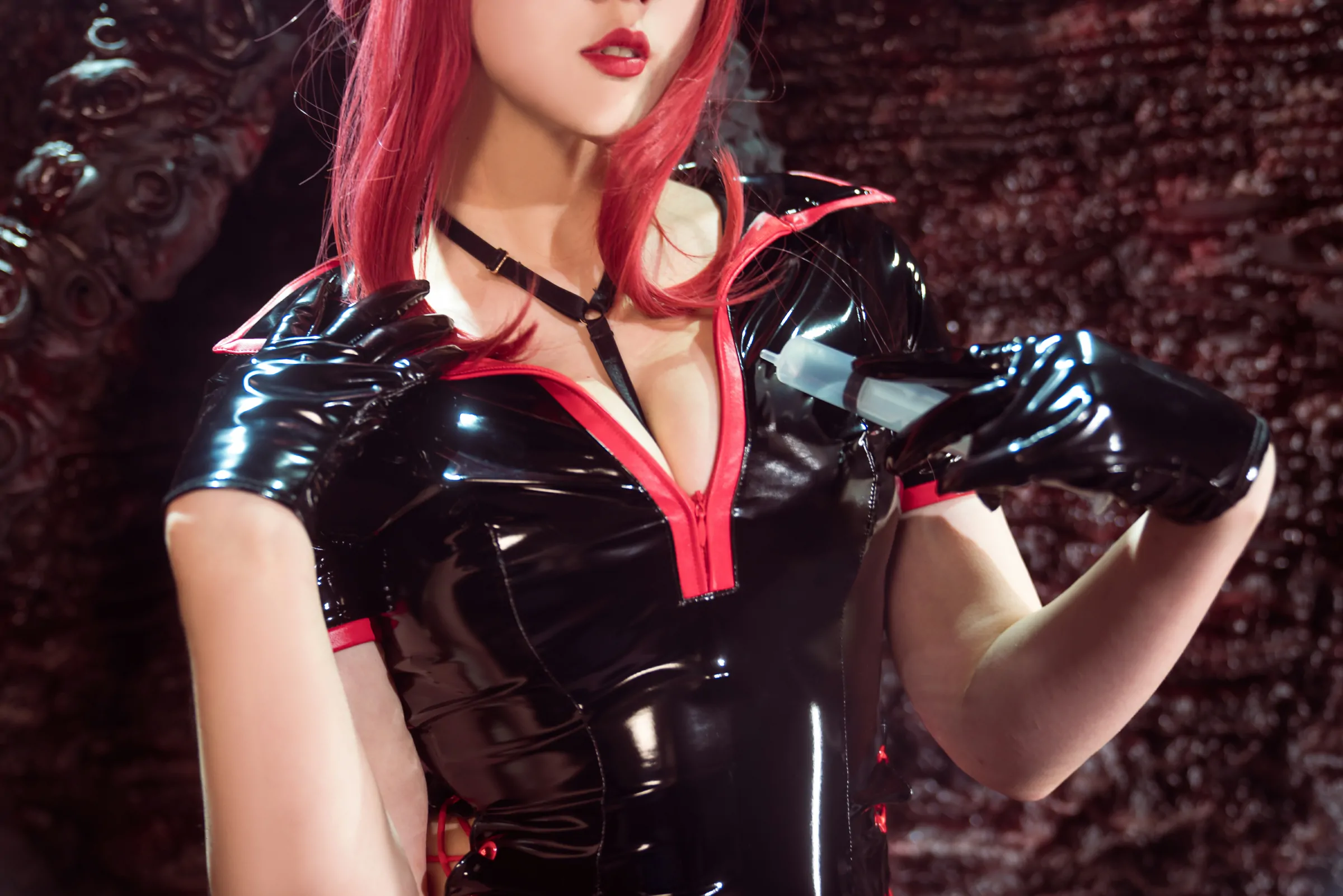 Natsuko夏夏子 – 玛奇玛护士 插图2