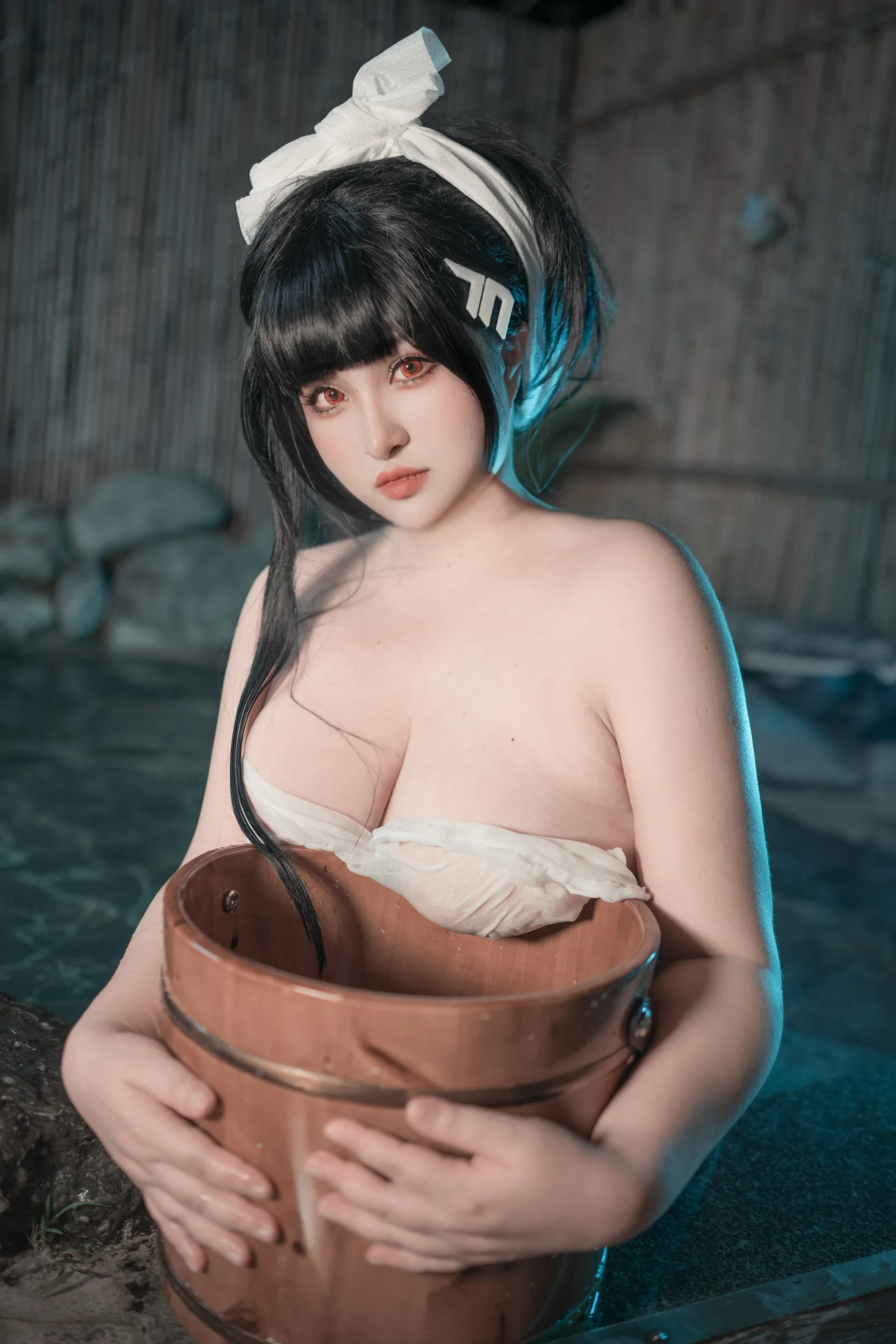 夏鸽鸽不想起床&上杉绘黎落&滢妹 – 温泉假日 [46P]-66COS