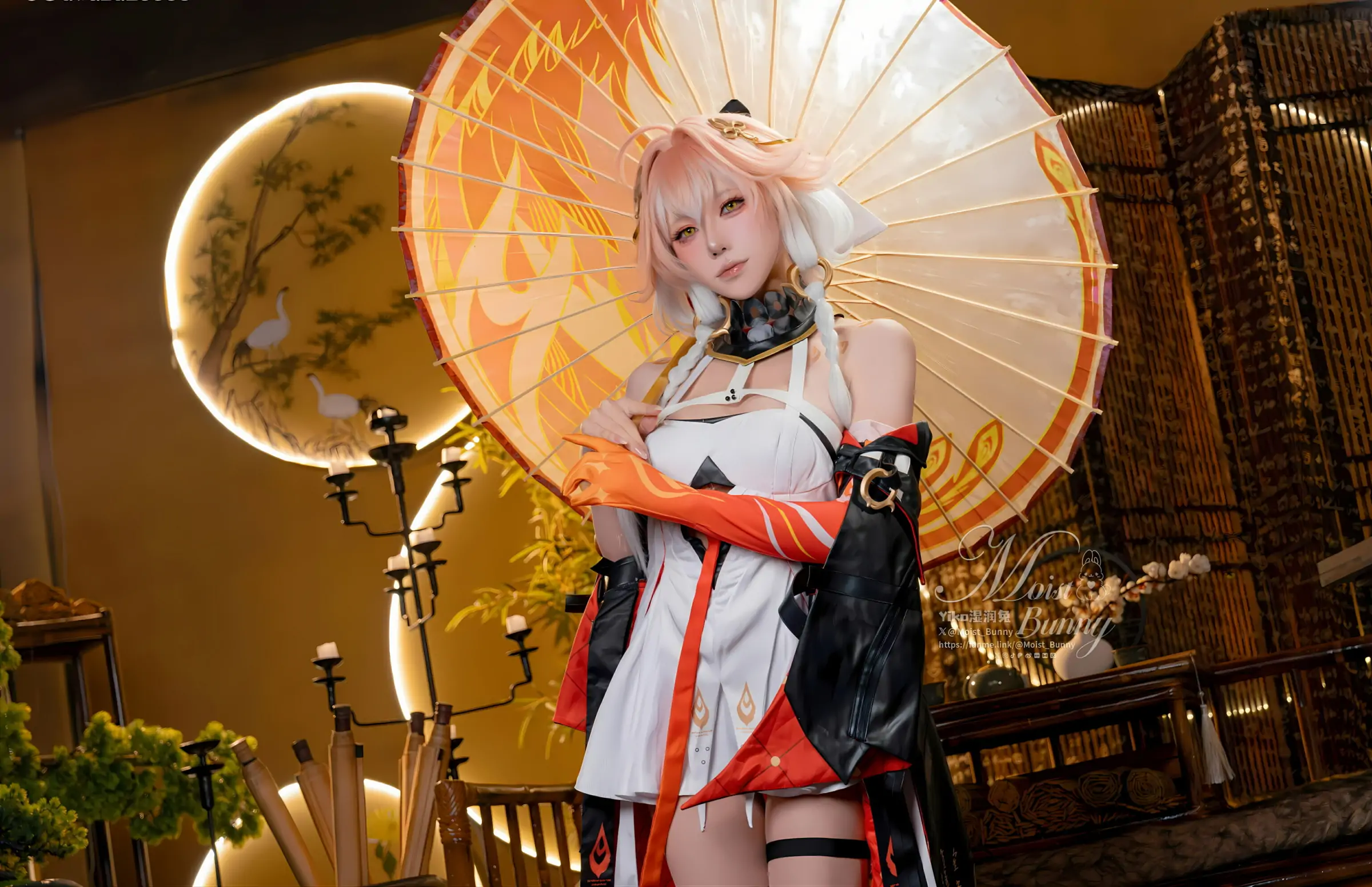 Yiko湿润兔 – 25.06月作品 炽羽策阵星 长离 [110P]-66COS