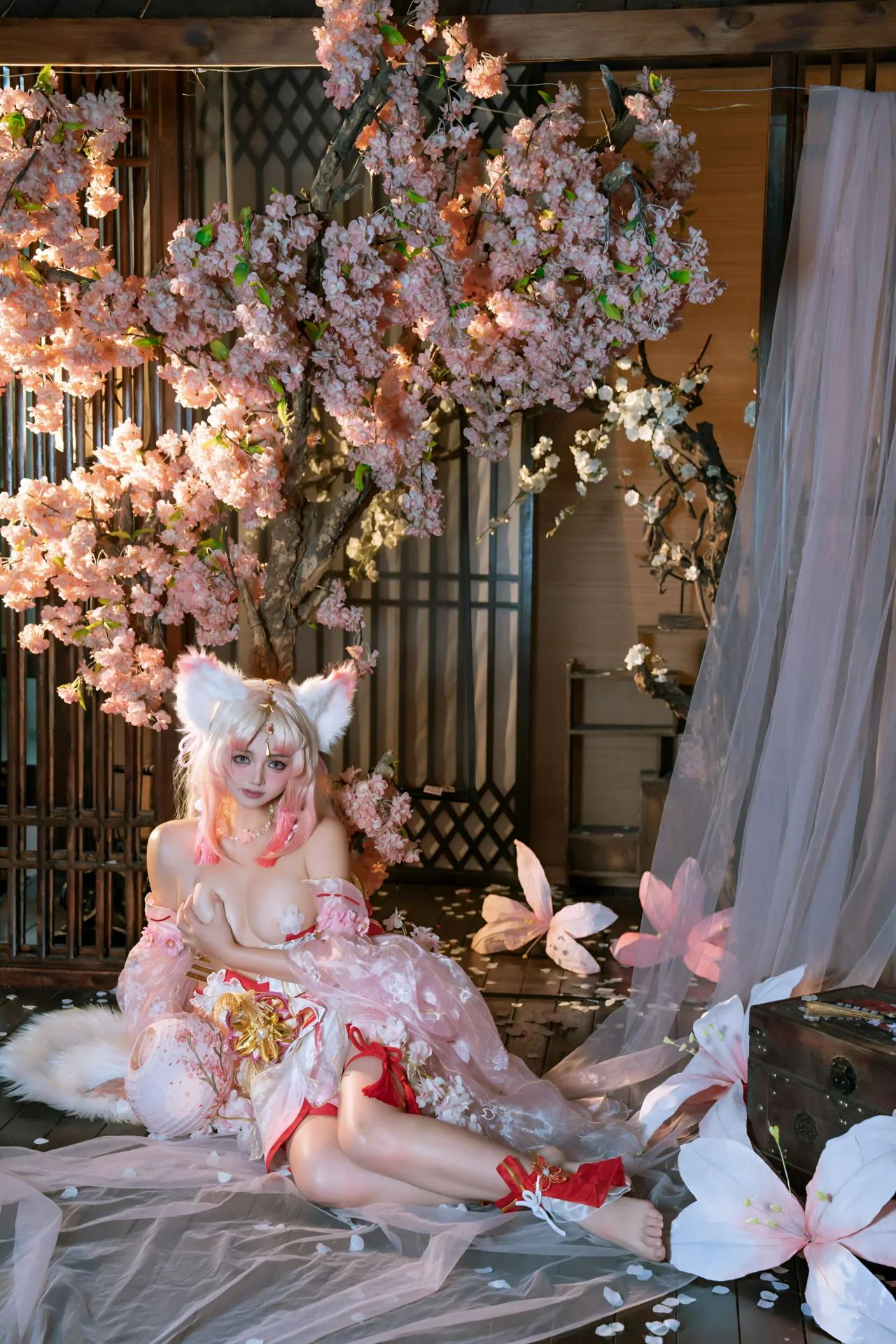 七月喵子 - 胡桃 [50P] 插图6