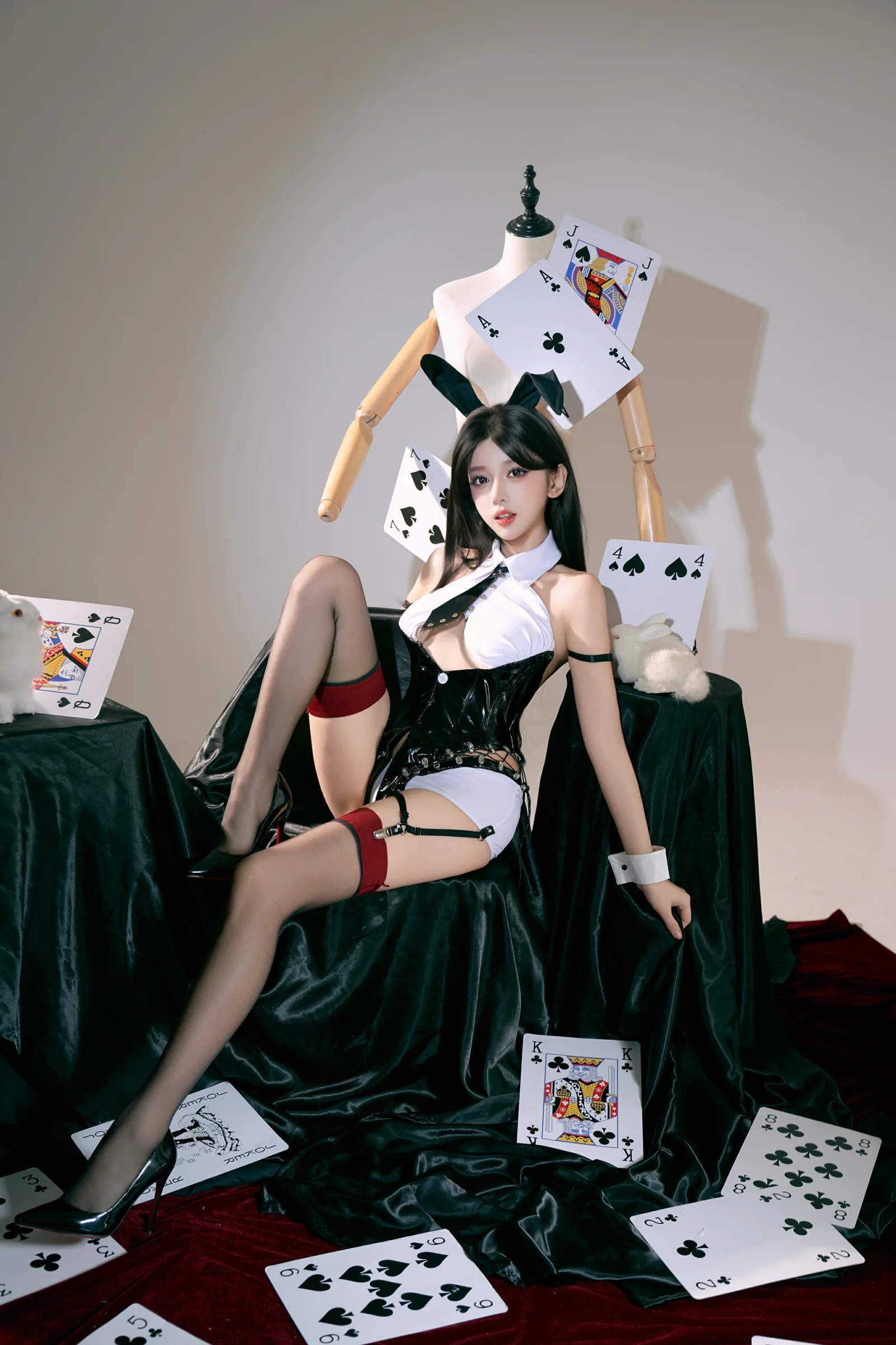 过期米线线喵 – 兔女郎 [49P] 插图3