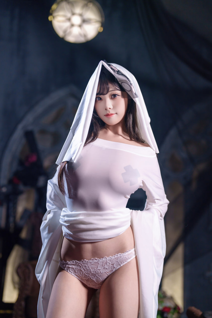 蜜汁猫裘 – 幽灵娘 [67P]-66COS