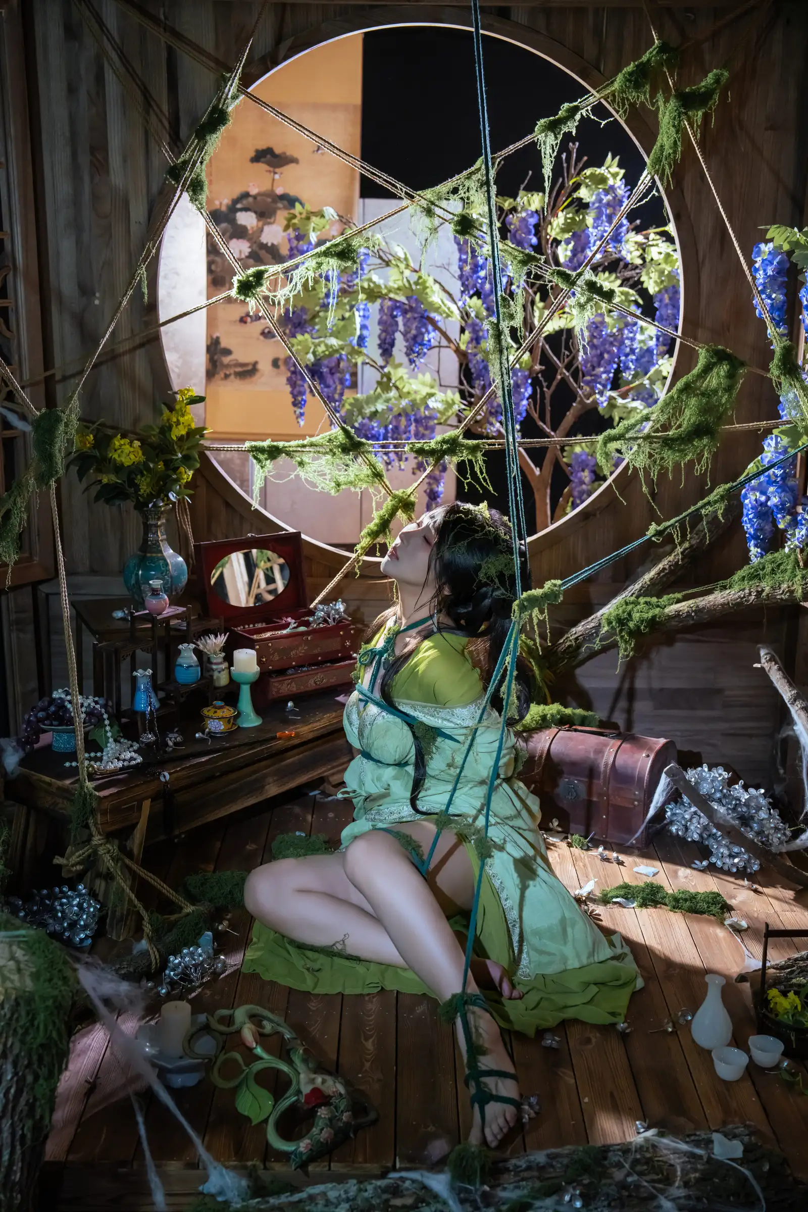 云溪溪 – 苔缚[93P]-66COS