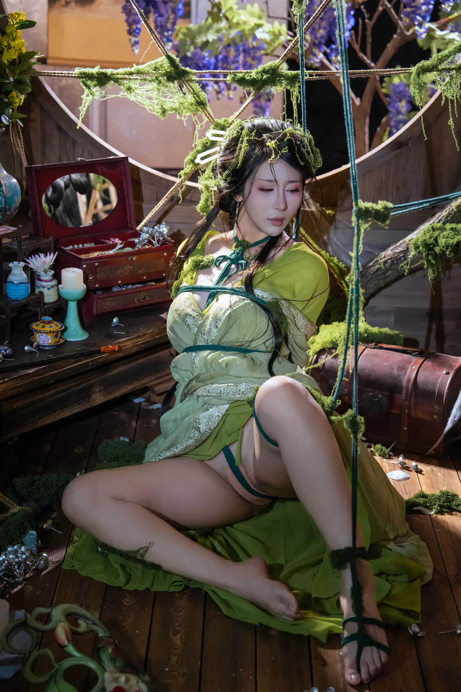 云溪溪 – 苔缚[93P] 插图6