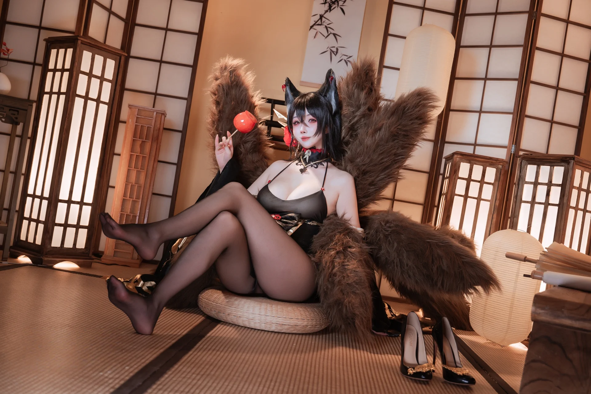 rioko凉凉子 – 碧蓝航线 近江+浅间[60P] 插图4