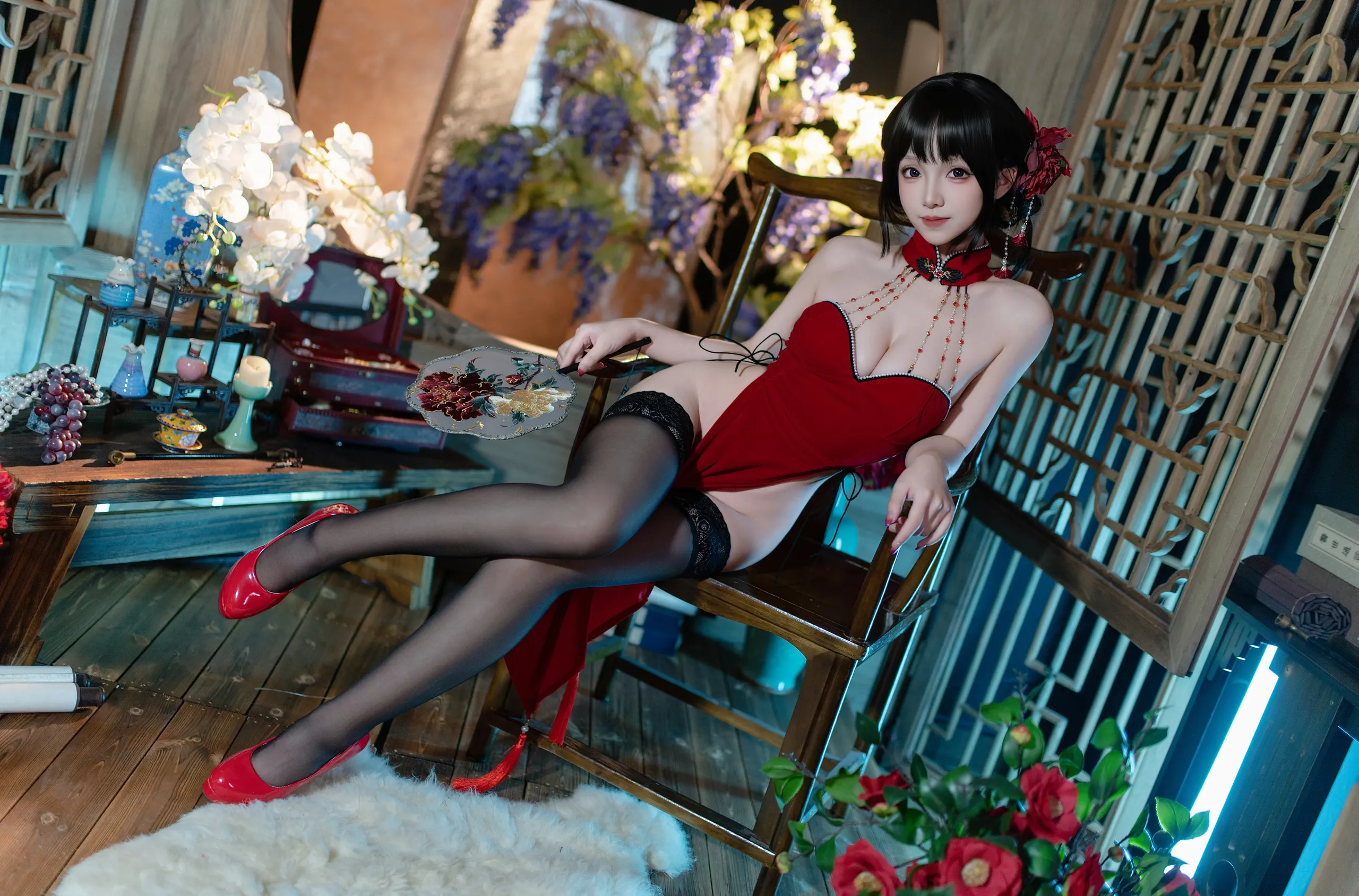 Bangni邦尼 – 元旦旗袍 [82P] 插图5