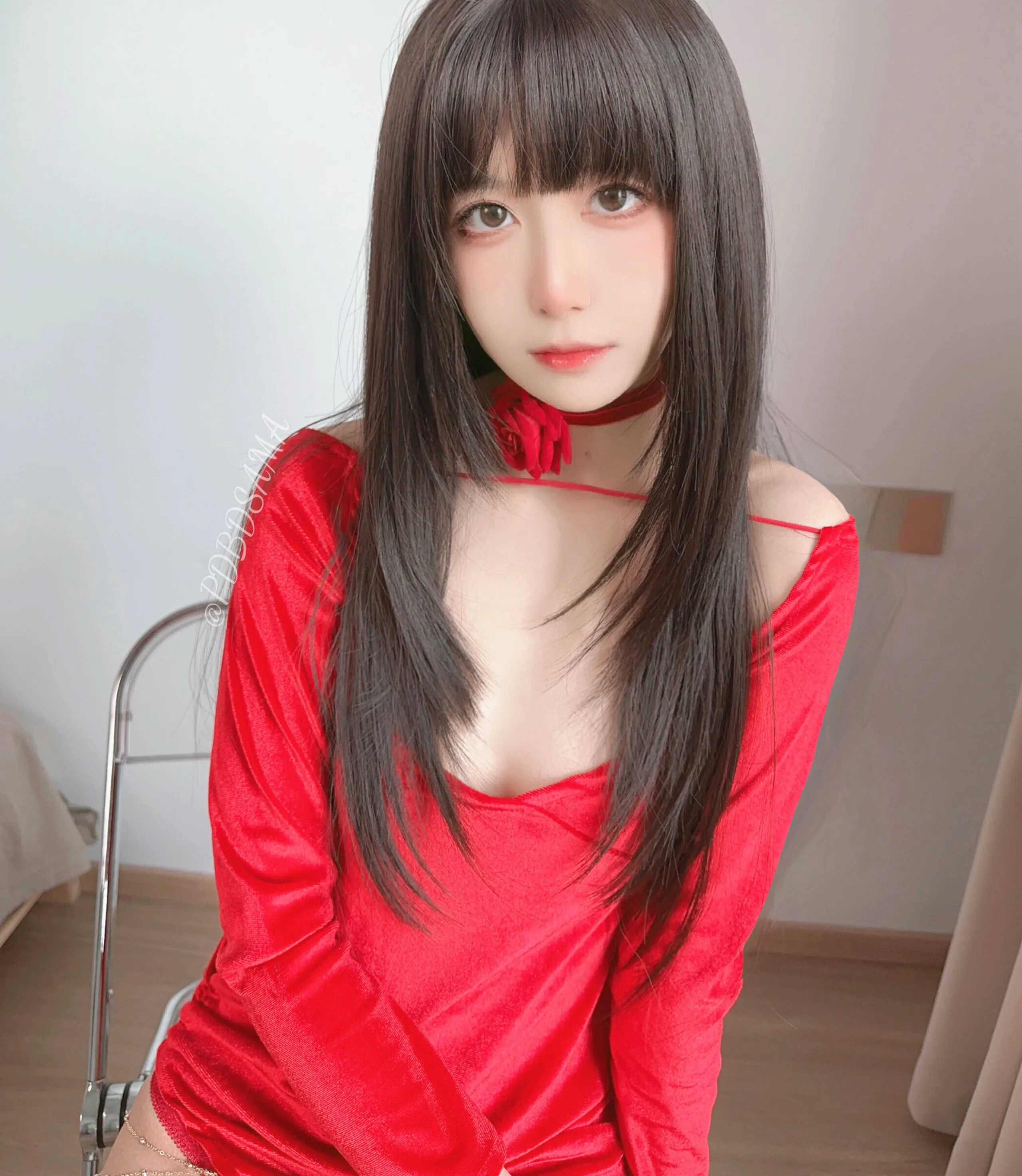 布丁大法 – 新年红 [12P]-66COS