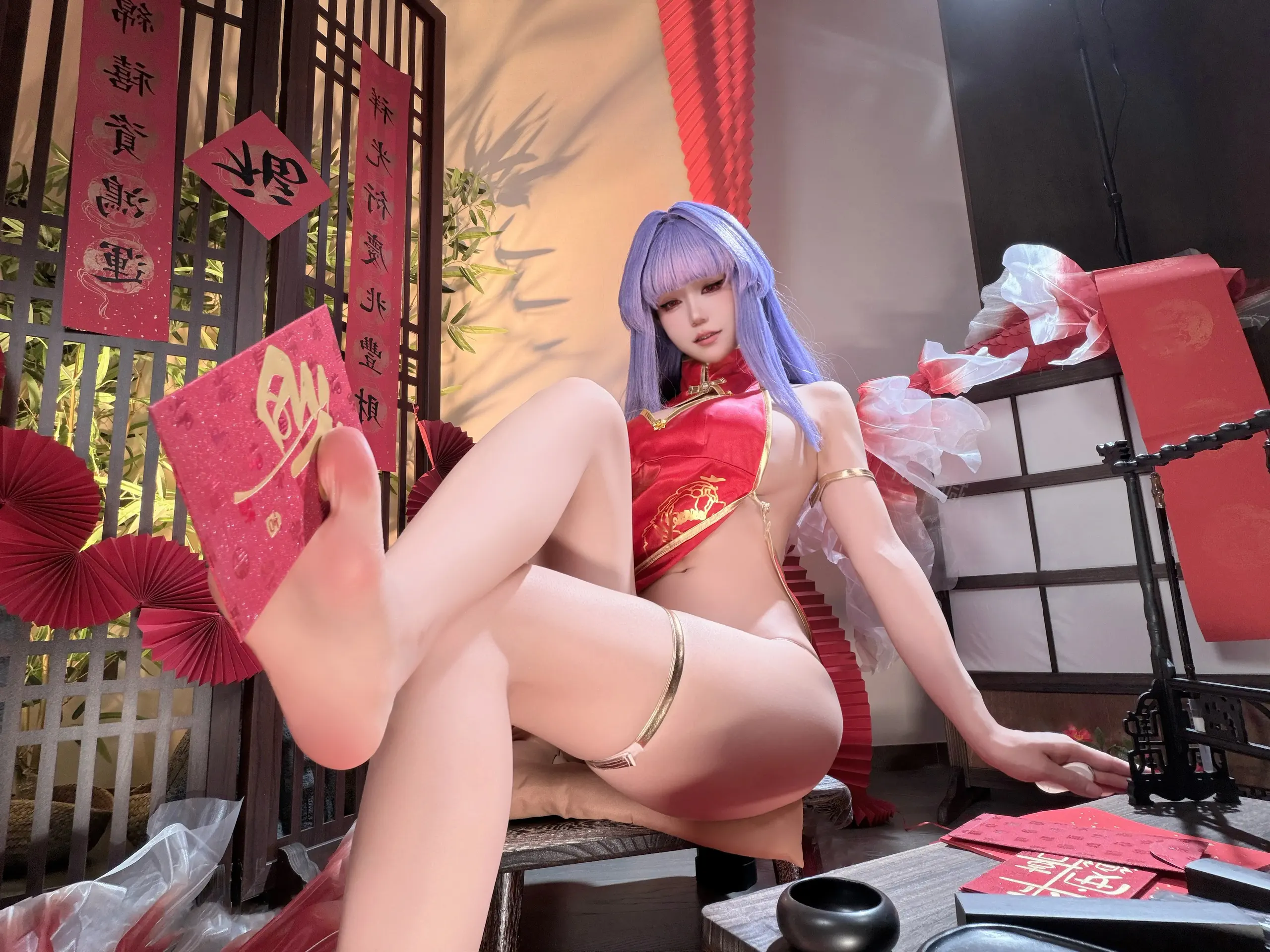 小仓千代w – Patreon订阅 萌姬联合旗袍[29P] 插图5