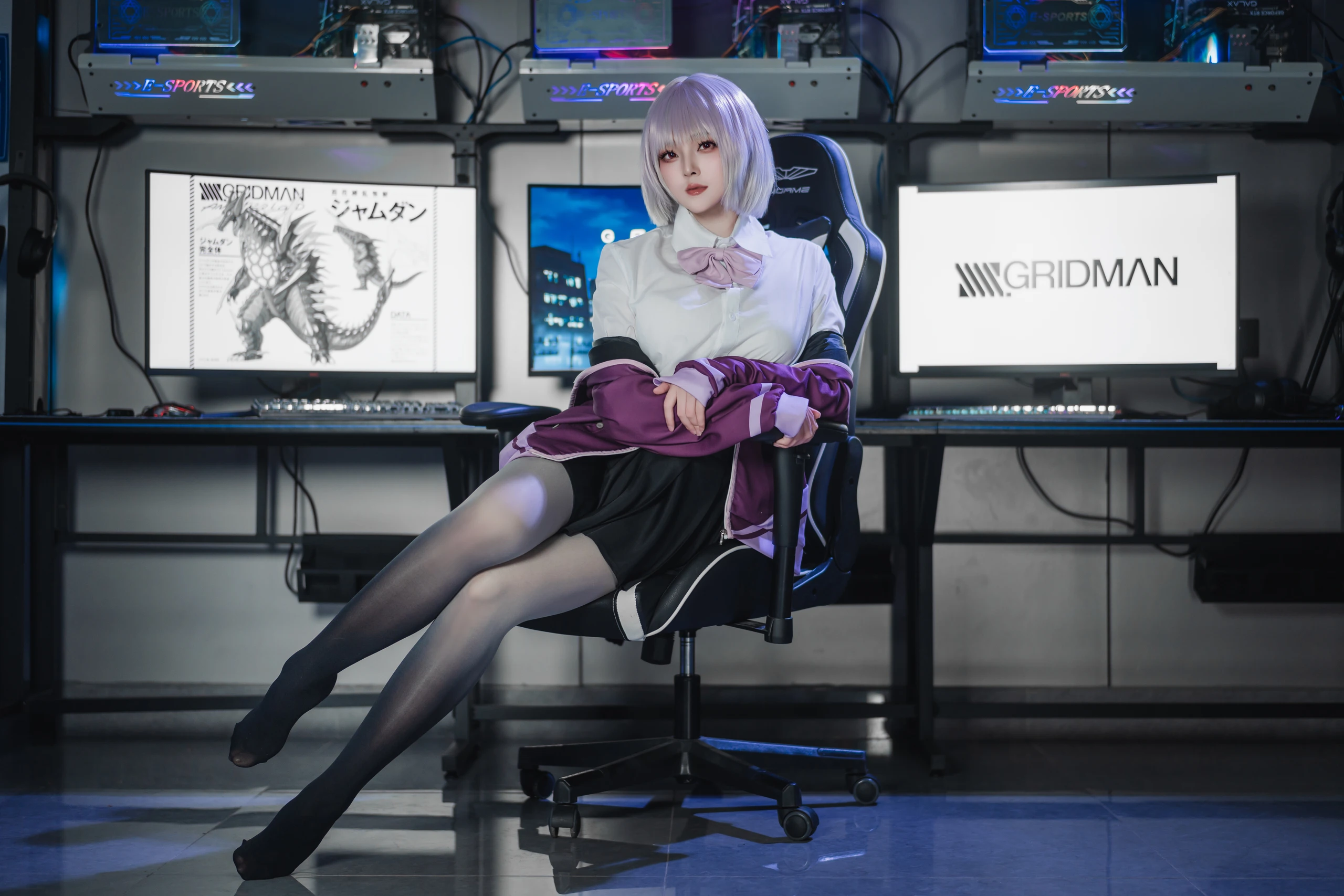 Natsuko夏夏子 – GRIDMAN 新条茜 [82P] 插图2