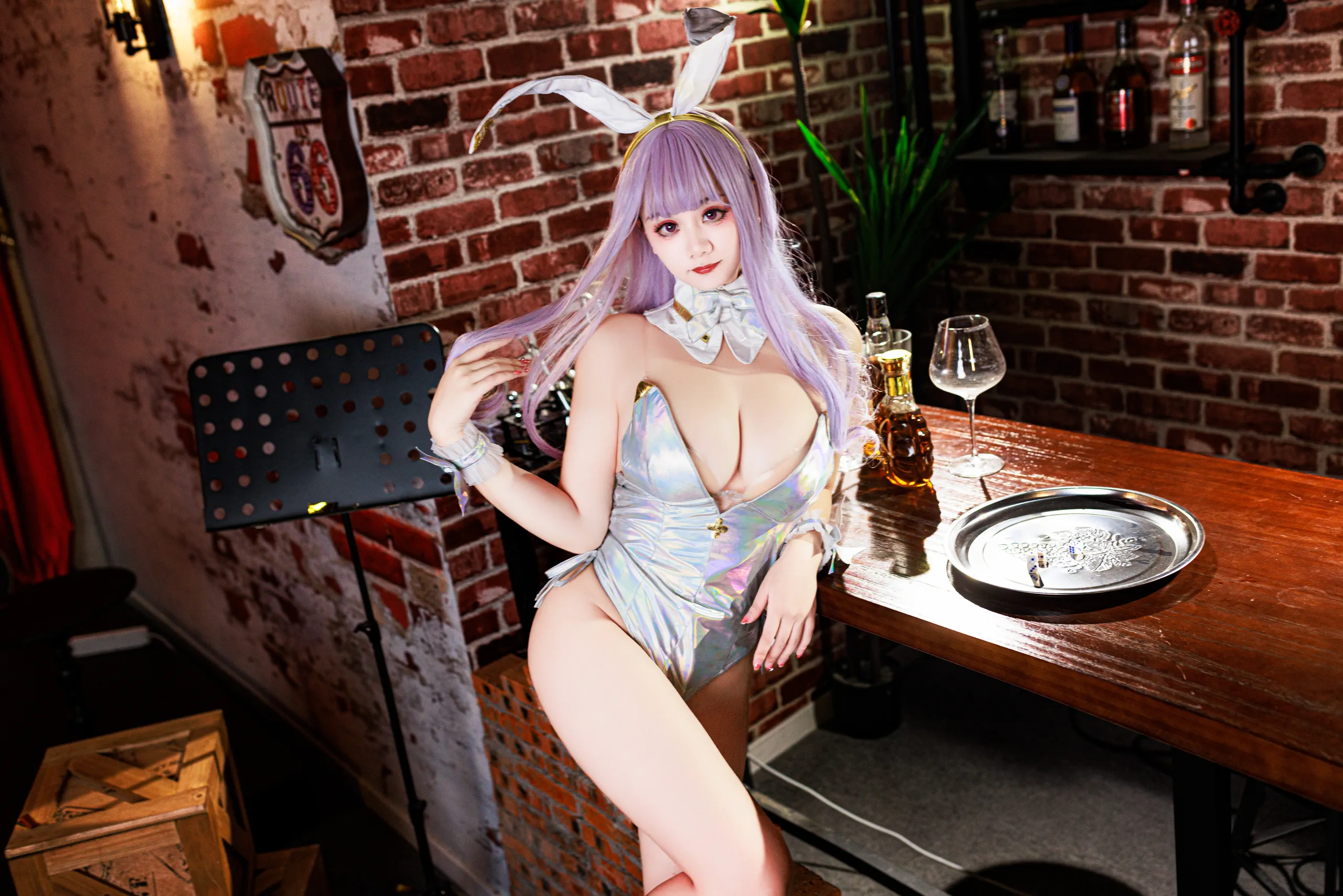 阿雪雪 – 碧蓝航线 普利茅斯兔女郎 [85P] 插图6