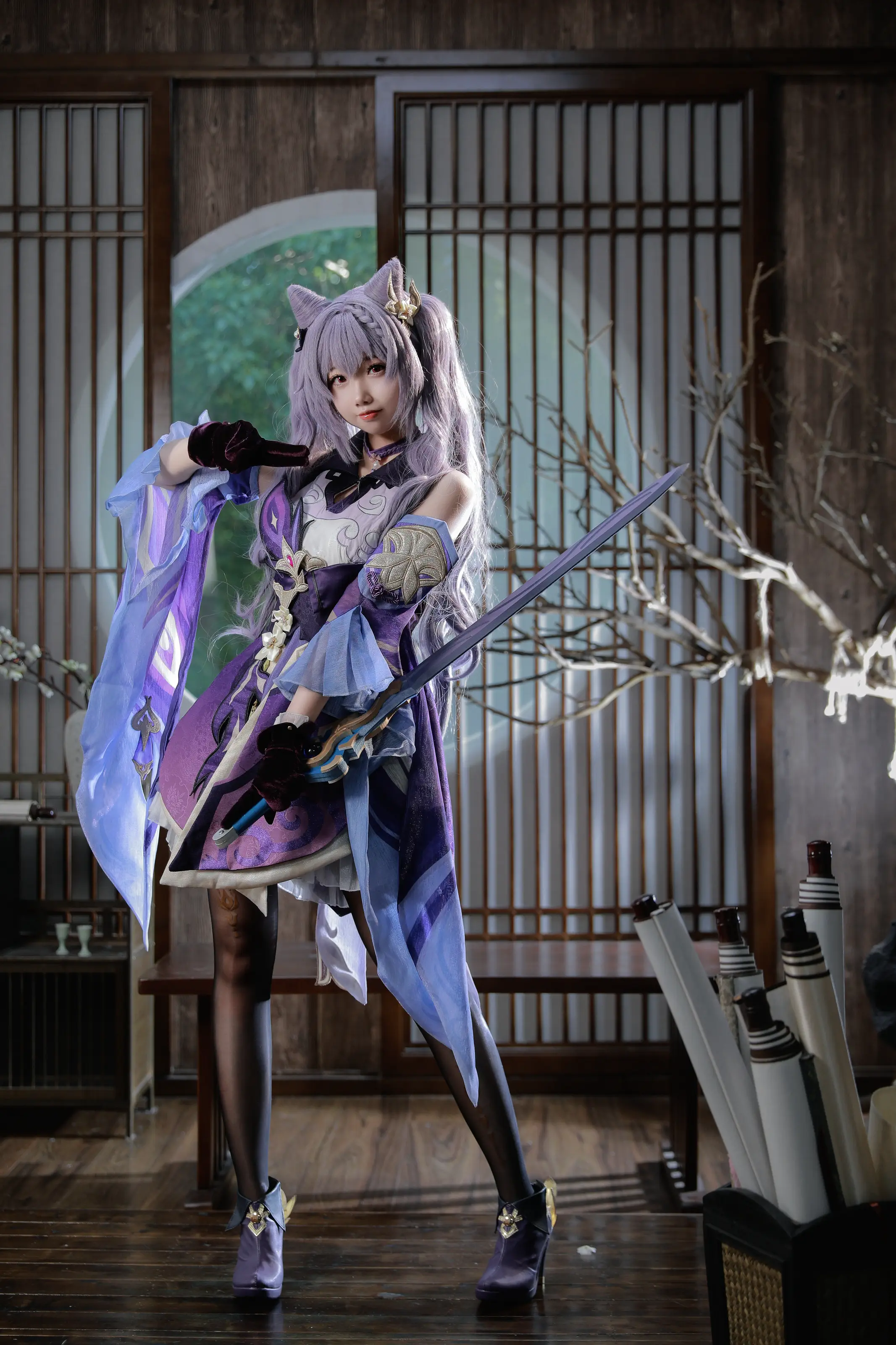 雪琪SAMA – 原神 刻晴 [50P] 插图3