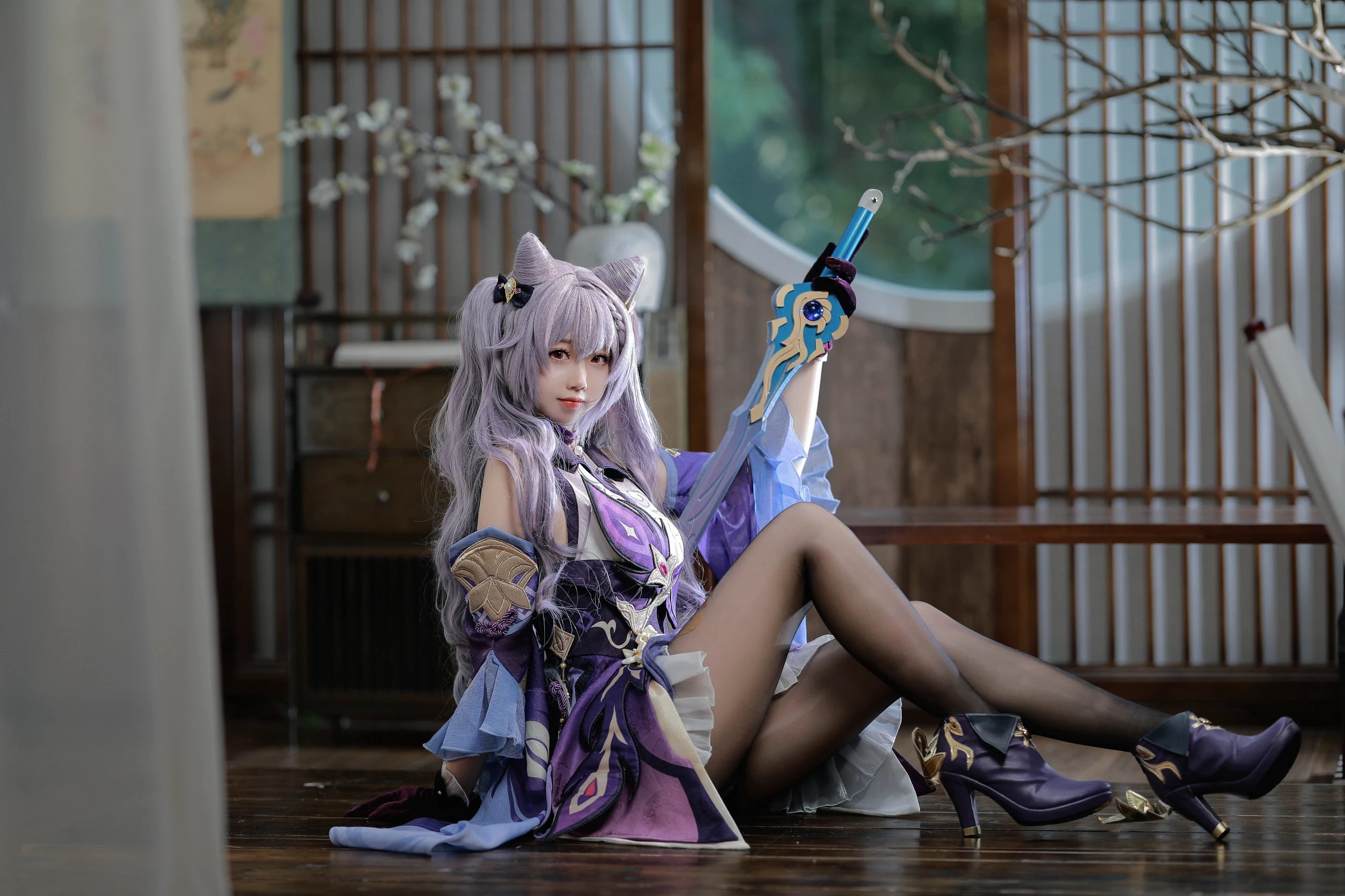 雪琪SAMA – 原神 刻晴 [50P] 插图5