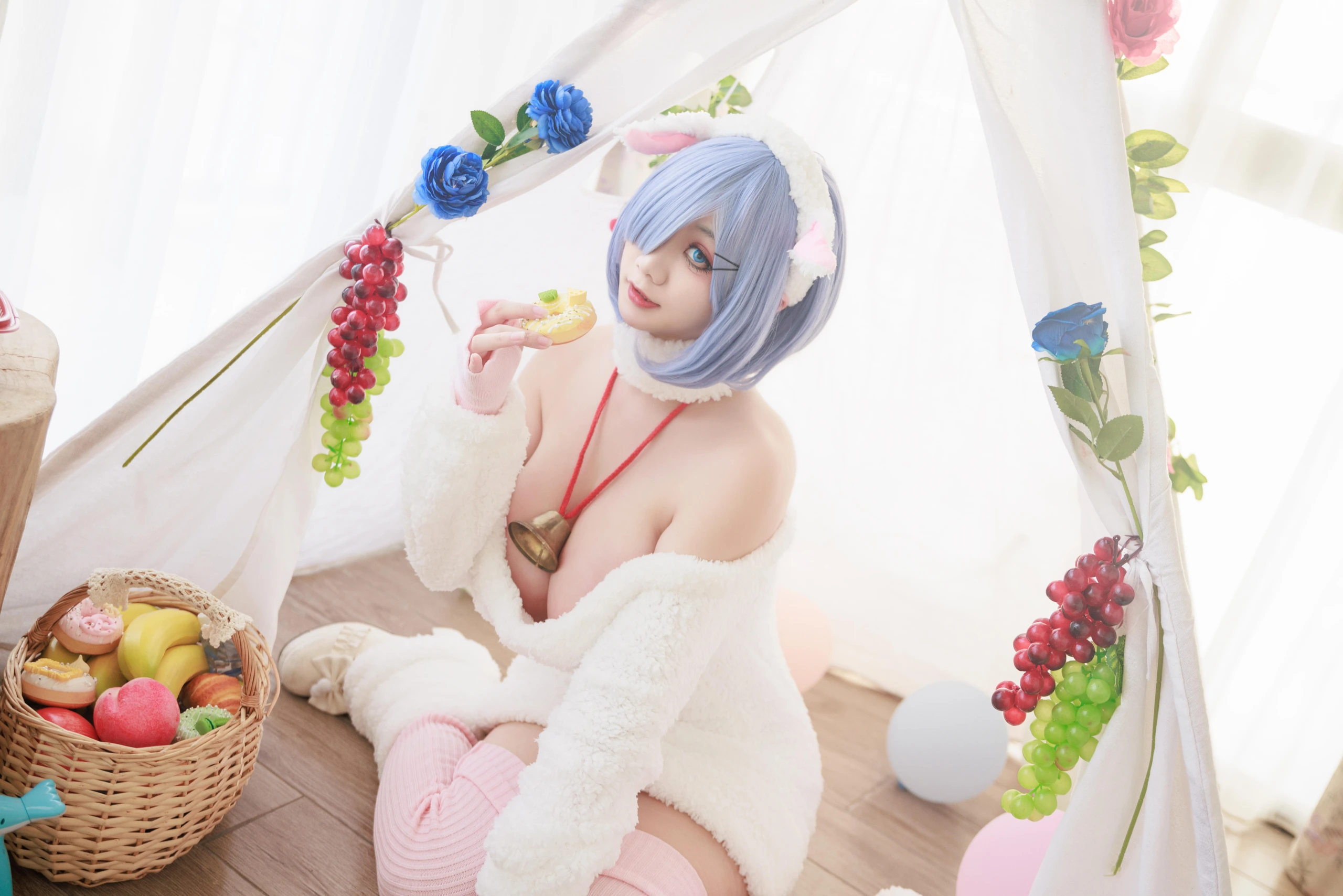 阿雪雪 – 从零开始的异世界生活 蕾姆小羊 [77P] 插图4