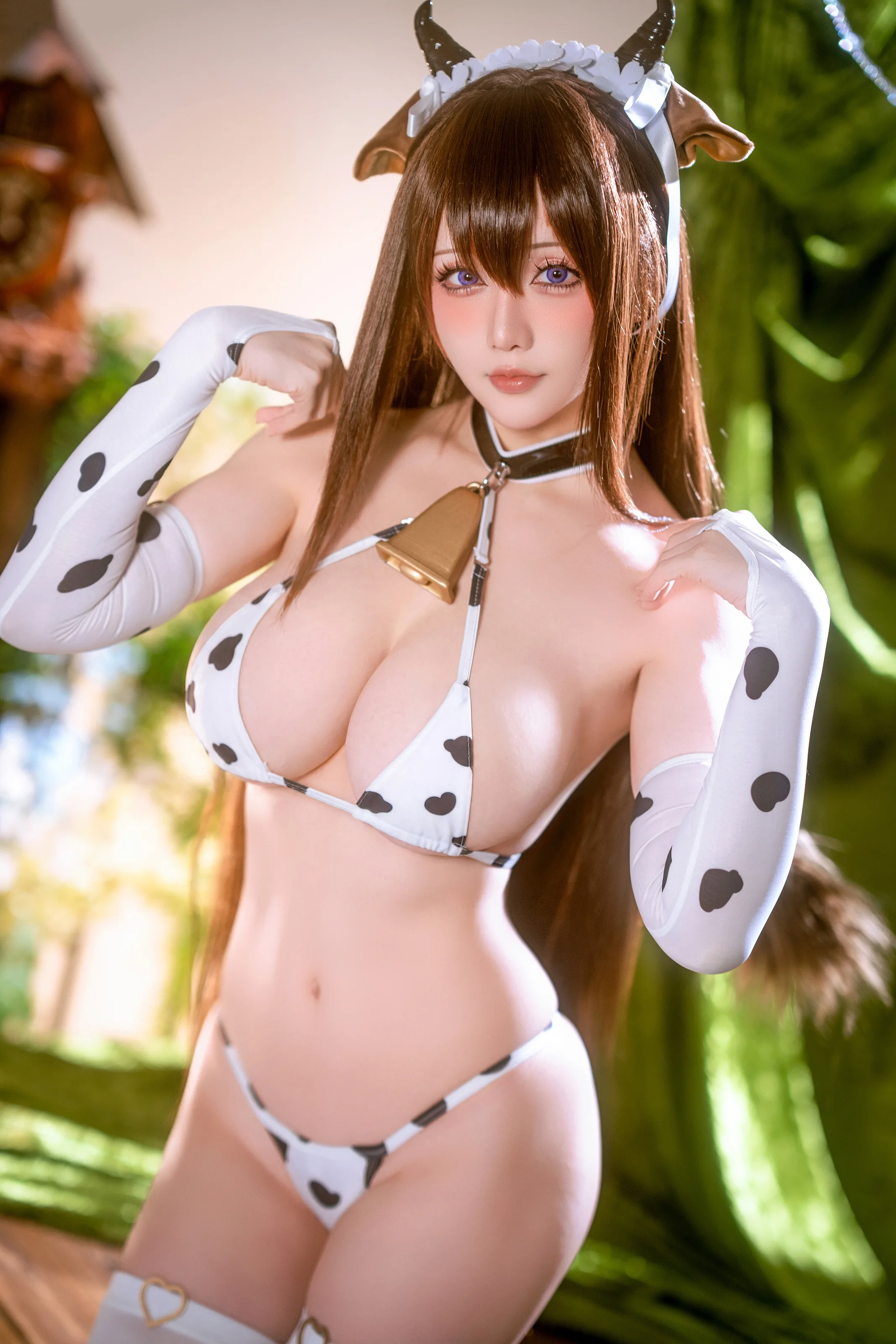 星之迟迟 – 碧蓝航线-樫野·奶牛比基尼 [59P]-66COS