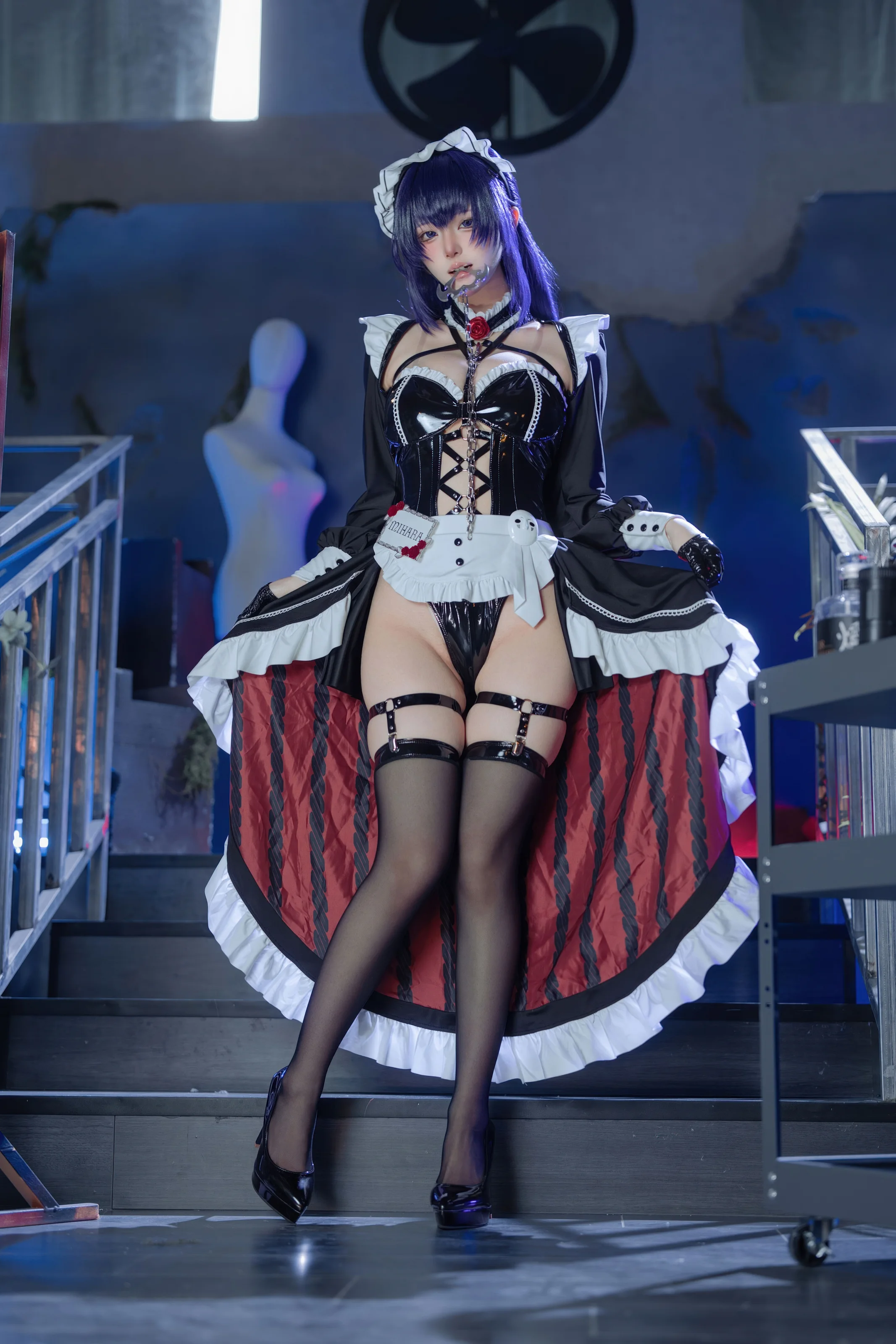 屿鱼 – Nikke胜利女神 米哈拉·咖啡女仆 [80P]-66COS