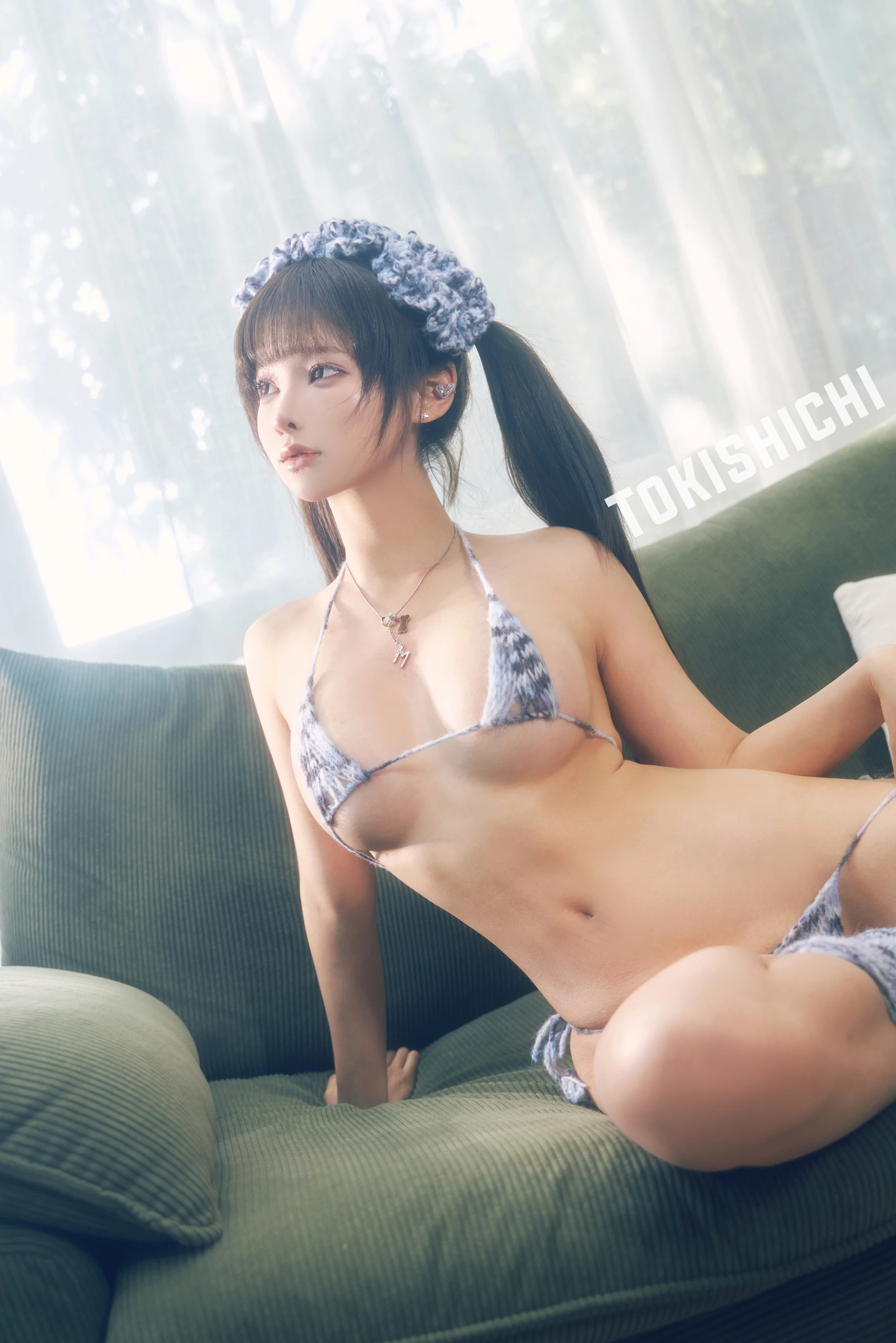 蠢沫沫 – 白虎比基尼 [28P]-66COS